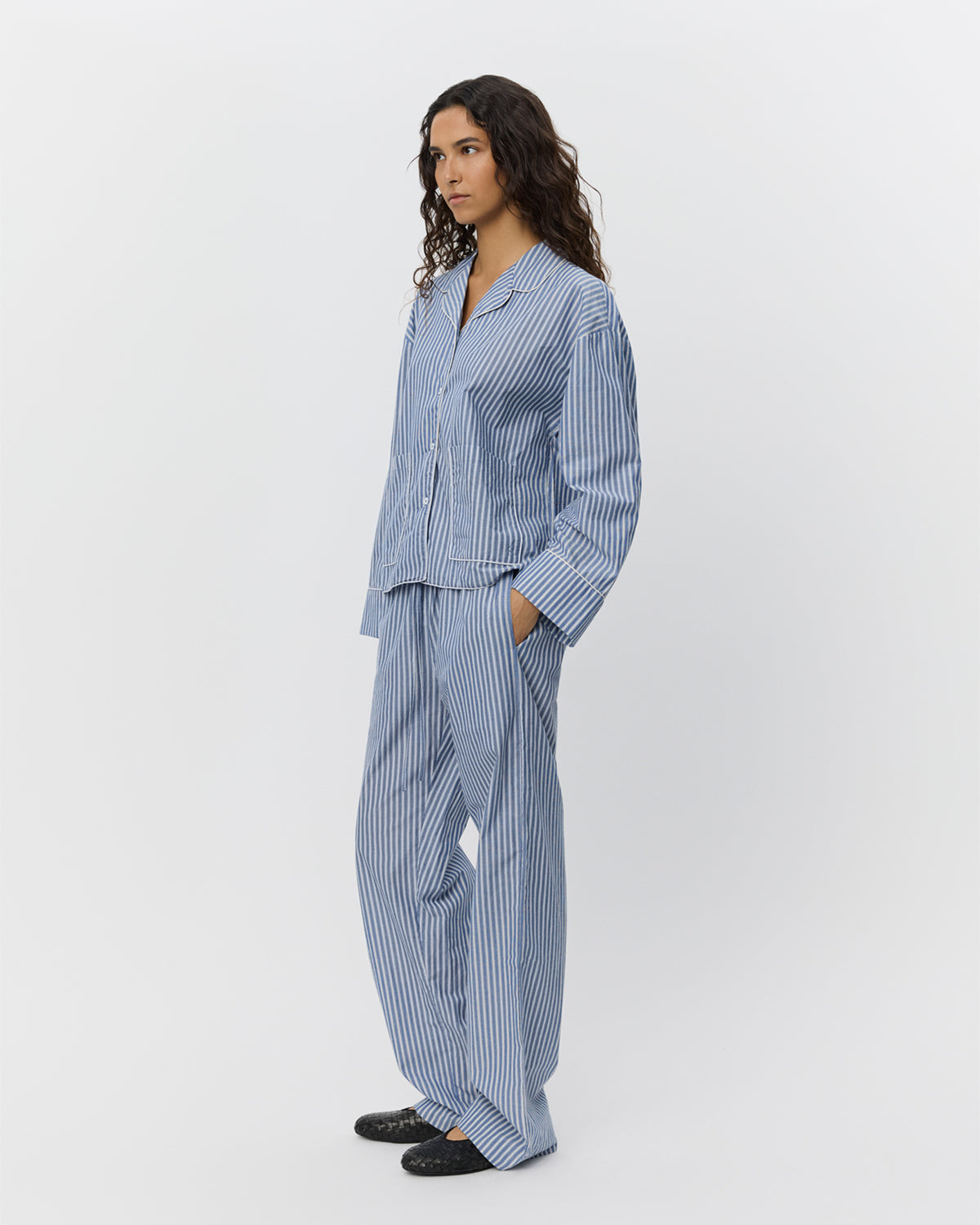 Sofie Schnoor WOMEN ABIGAILESW BUKSER Buks 5092 Blue striped