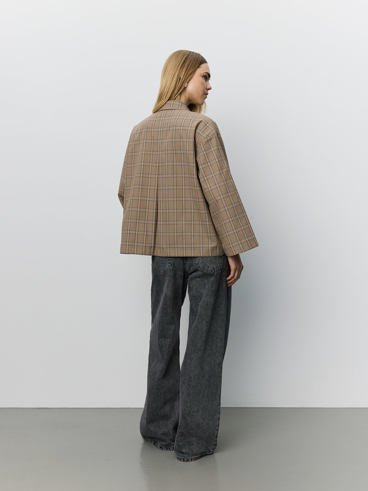 Sofie Schnoor WOMEN AGATHASW TERNET JAKKE Jakke 9145 Light Brown Check