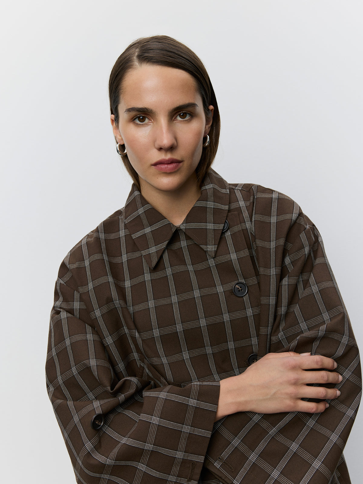 Sofie Schnoor WOMEN AGATHASW TERNET JAKKE Jakke 9147 Brown Check