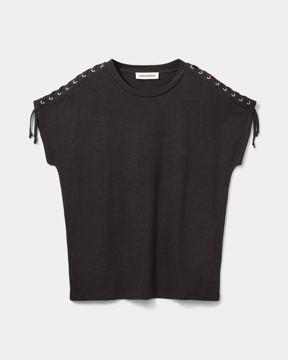 Sofie Schnoor WOMEN ALEIDSW HØR MIX T-SHIRT T-shirt 1000 Black