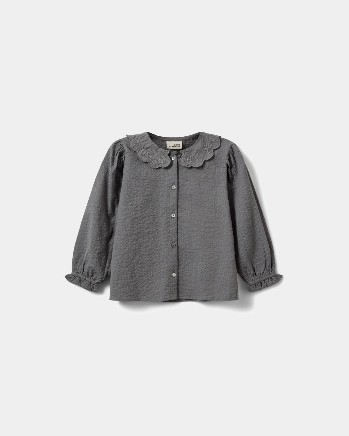 Sofie Schnoor KIDS ALMINAKB SKJORTE Bluse 8008 Dark grey