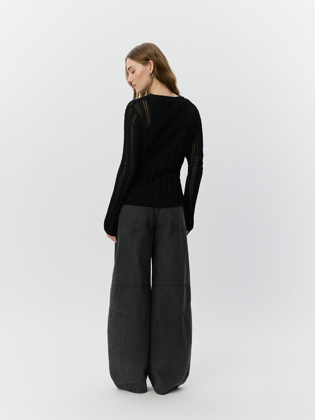 Sofie Schnoor WOMEN AYRASW STRIK CARDIGAN Strik 1000 Black