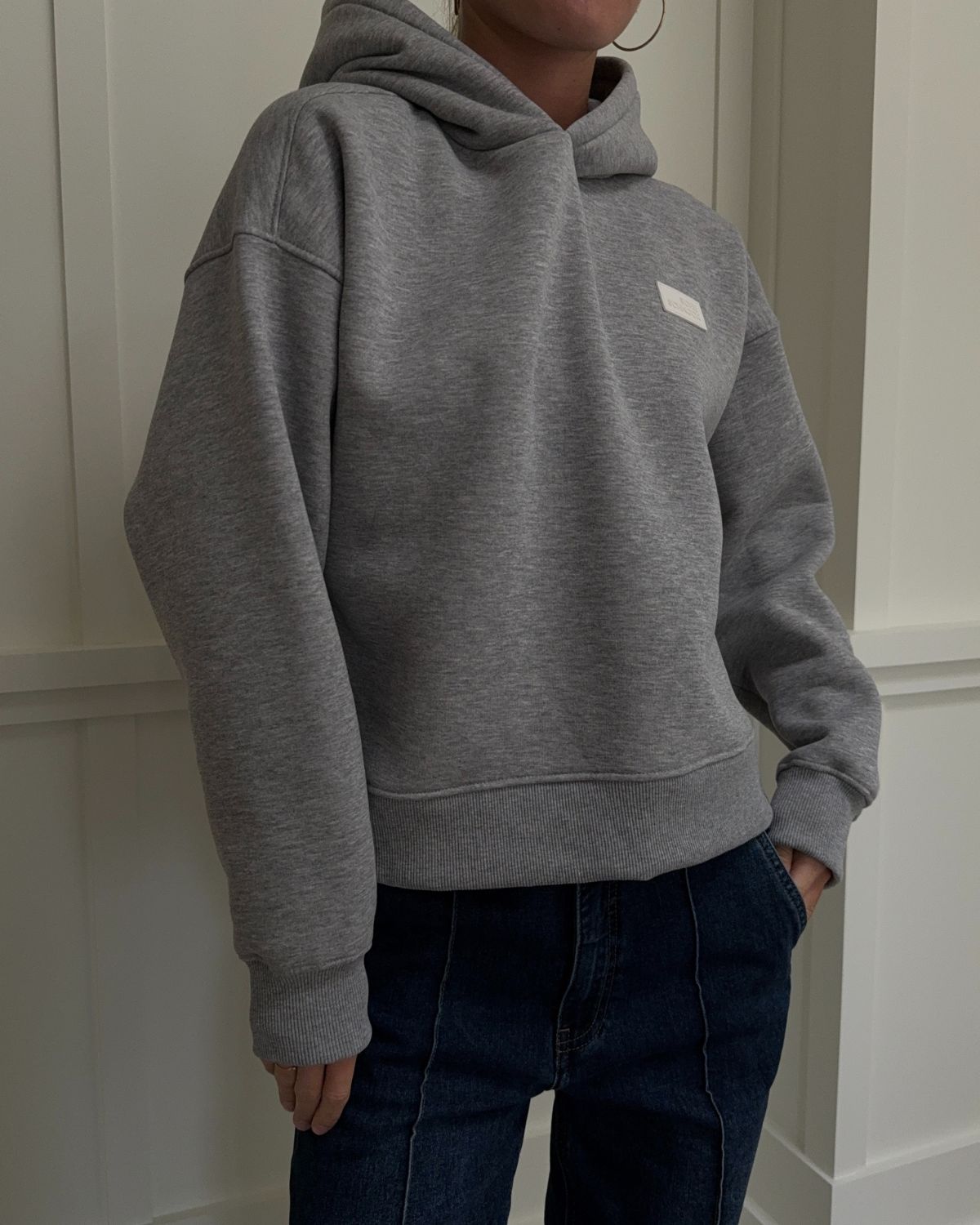 Sofie Schnoor WOMEN BASIKSW HÆTTETRØJE Hættetrøje 8010 Grey melange