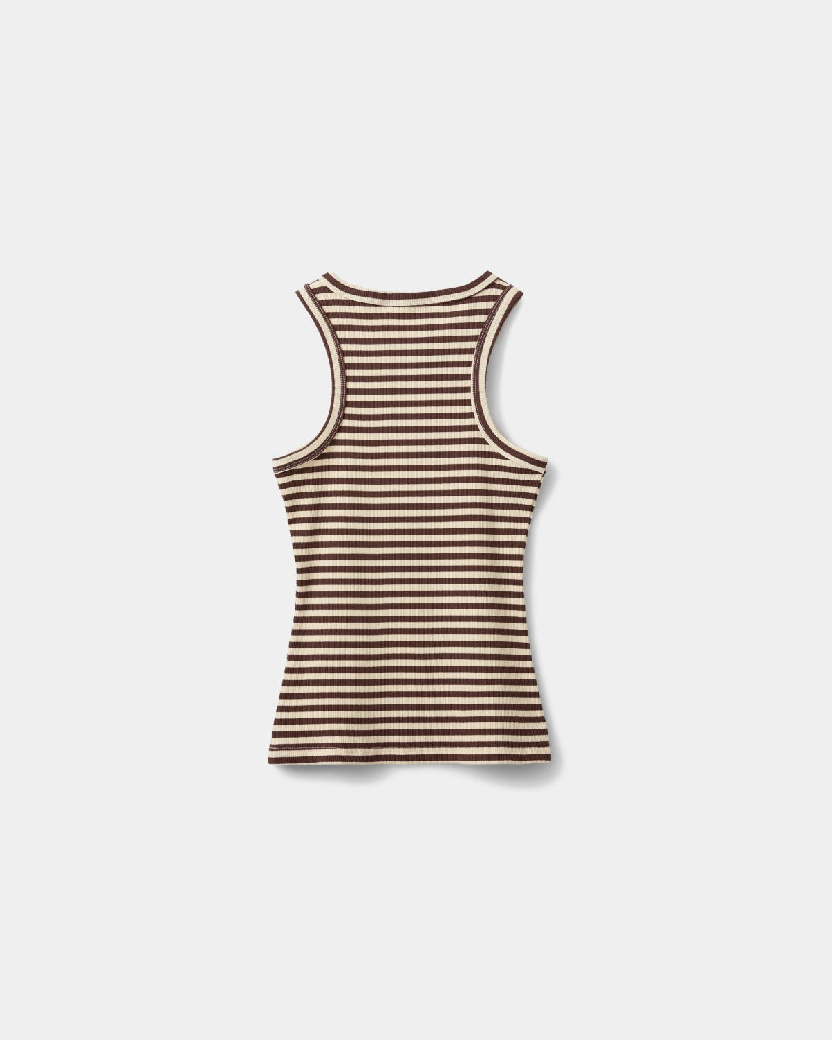 Sofie Schnoor WOMEN BECASW STRIBET RIB TANK TOP Top 7113 Brown Striped