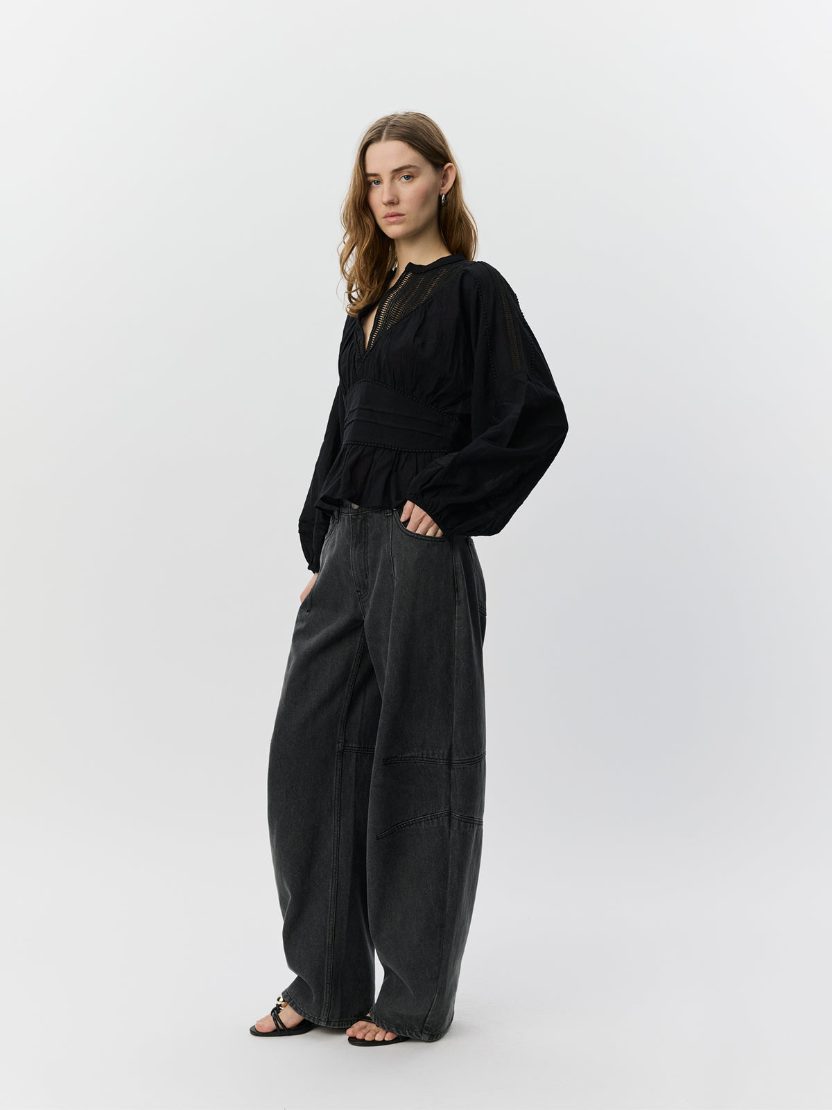 Sofie Schnoor WOMEN BECKASW JEANS Jeans 1024 Black washed Denim