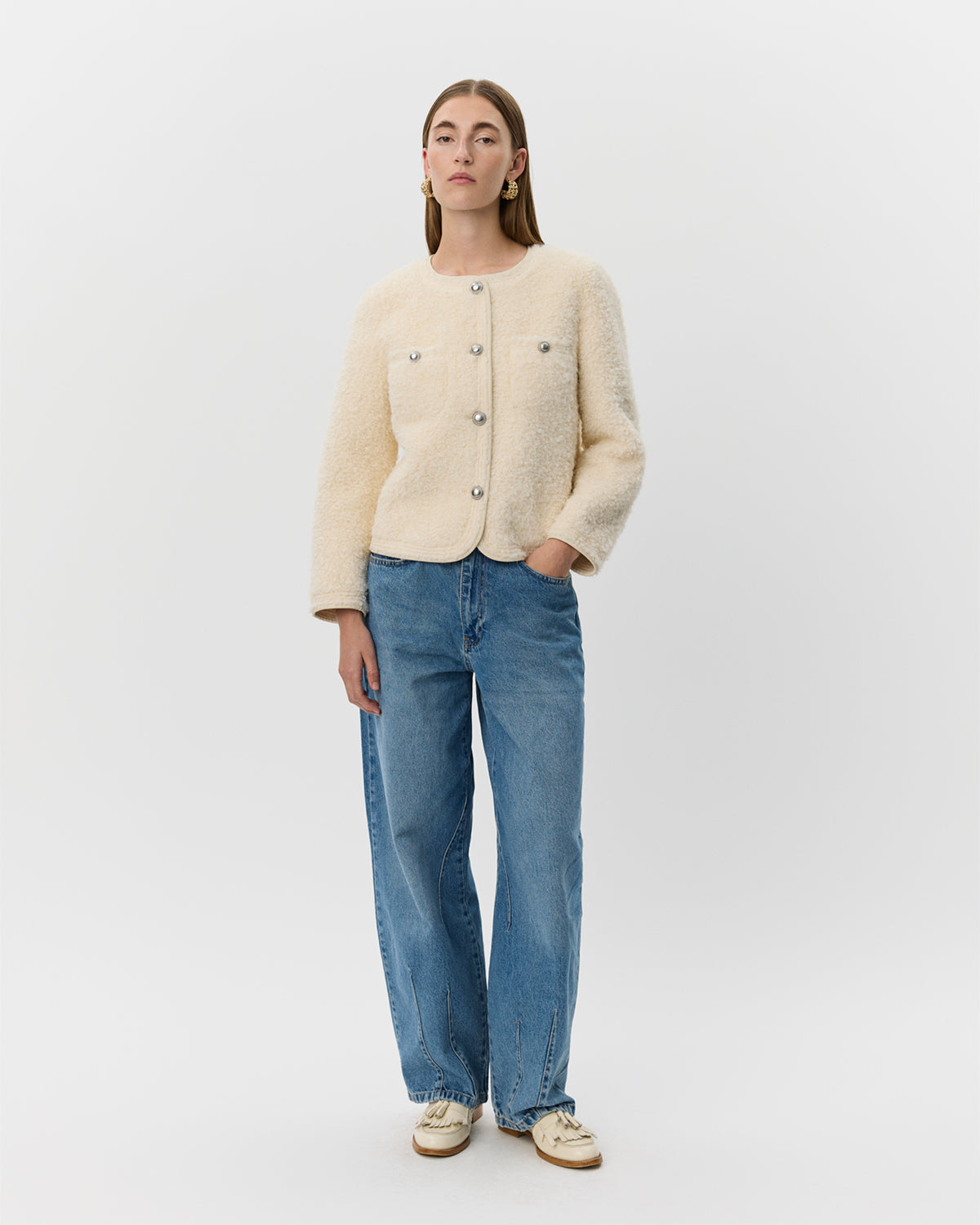 Sofie Schnoor WOMEN BENEDICTESW JAKKE Jakke 0101 Off white