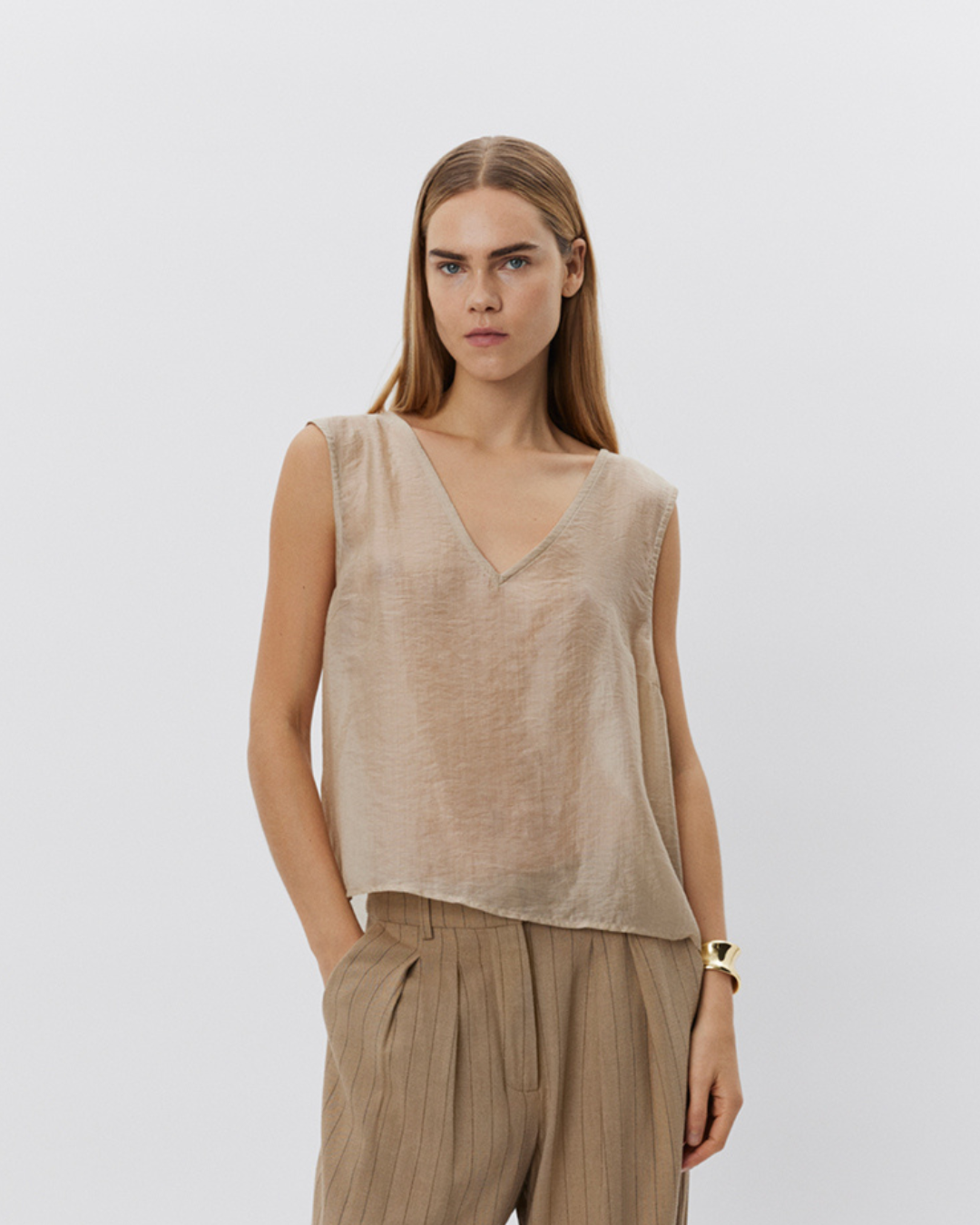 Sofie Schnoor WOMEN BONNIESW TOP Top 7015 Beige
