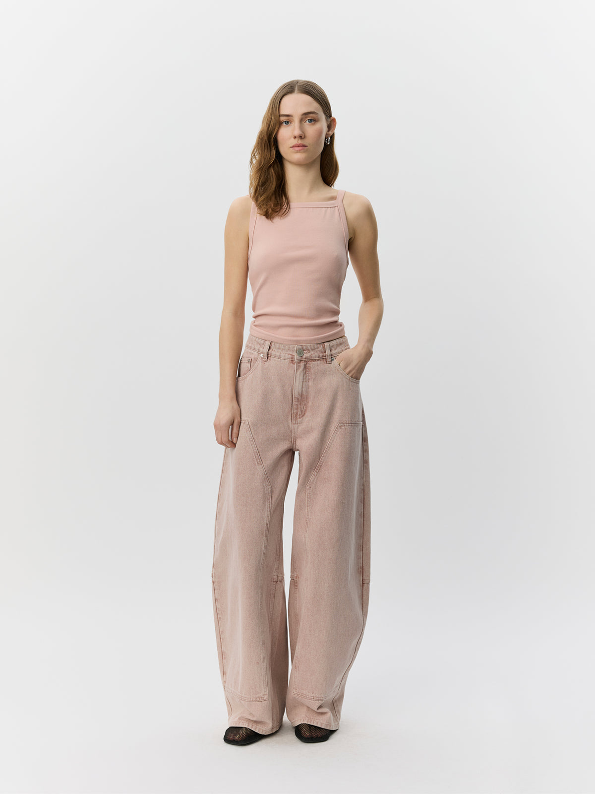 Sofie Schnoor WOMEN BREESW RIB TANK TOP Top 4073 Dusty Rose