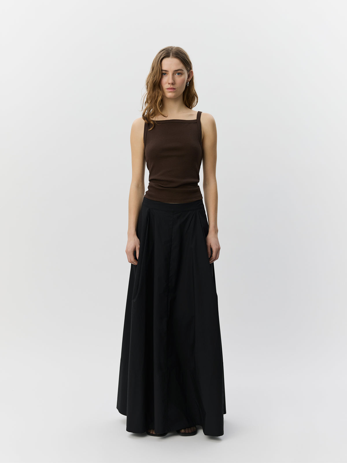 Sofie Schnoor WOMEN BREESW RIB TANK TOP Top 7162 Intense Brown