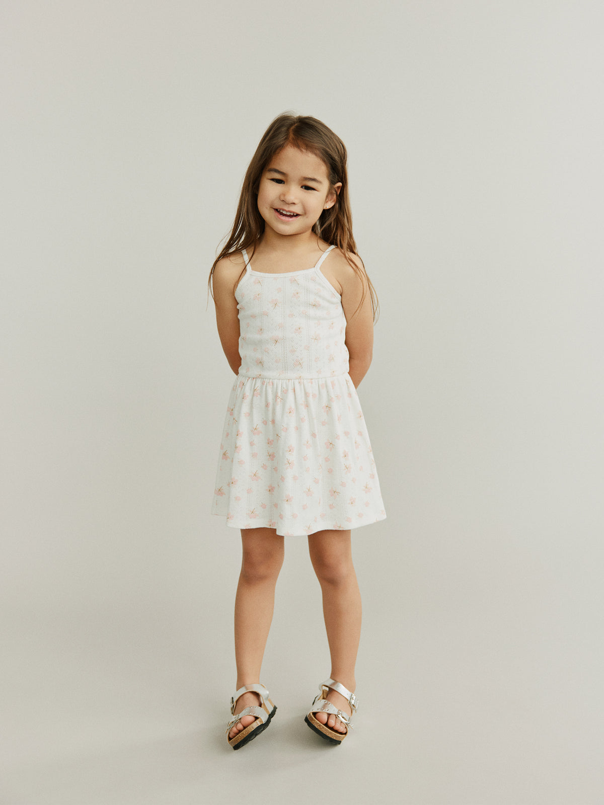 Sofie Schnoor KIDS BOBBIEKB KJOLE Kjole 9139 Off White - Light Pink