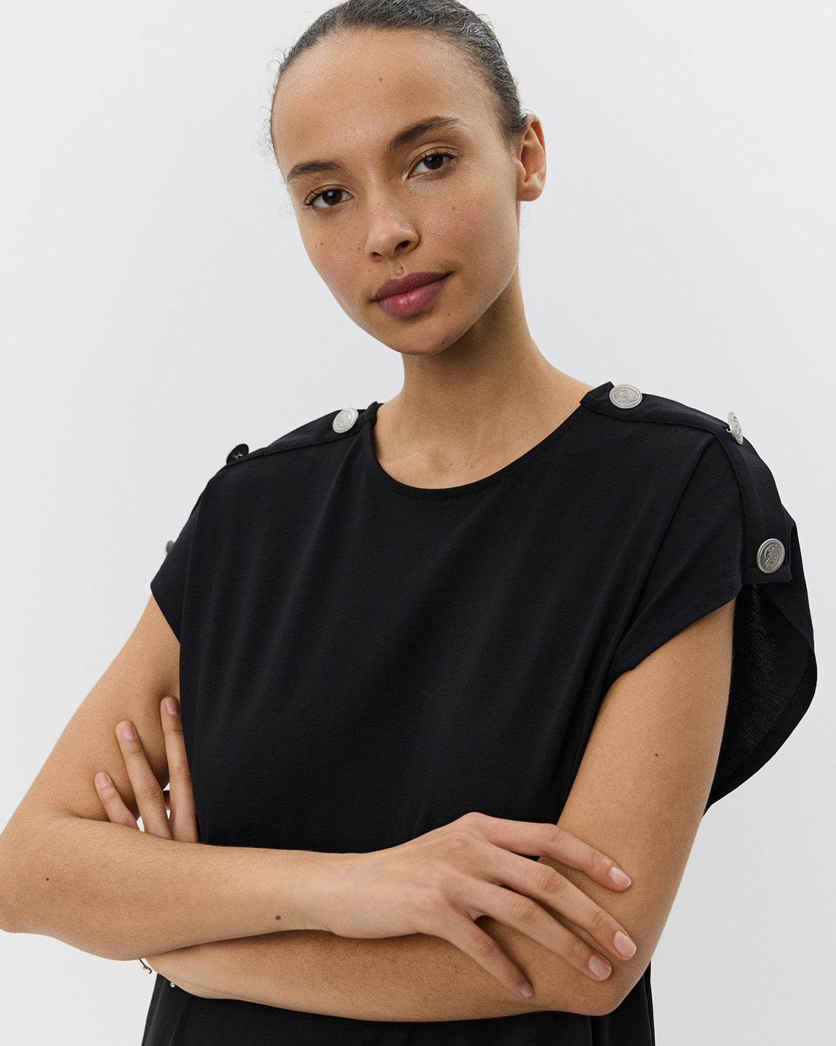 Sofie Schnoor WOMEN CASSIASW KJOLE Kjole 1000 Black