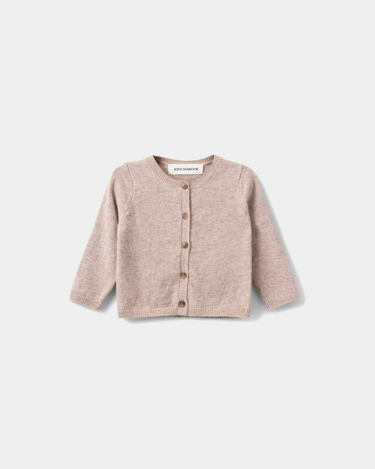 Sofie Schnoor KIDS CISSESB CARDIGAN Cardigan 7071 Brown melange