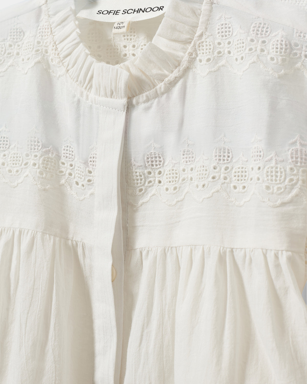 Sofie Schnoor YOUNG DAGMARSY SKJORTE Skjorte 0103 Off white