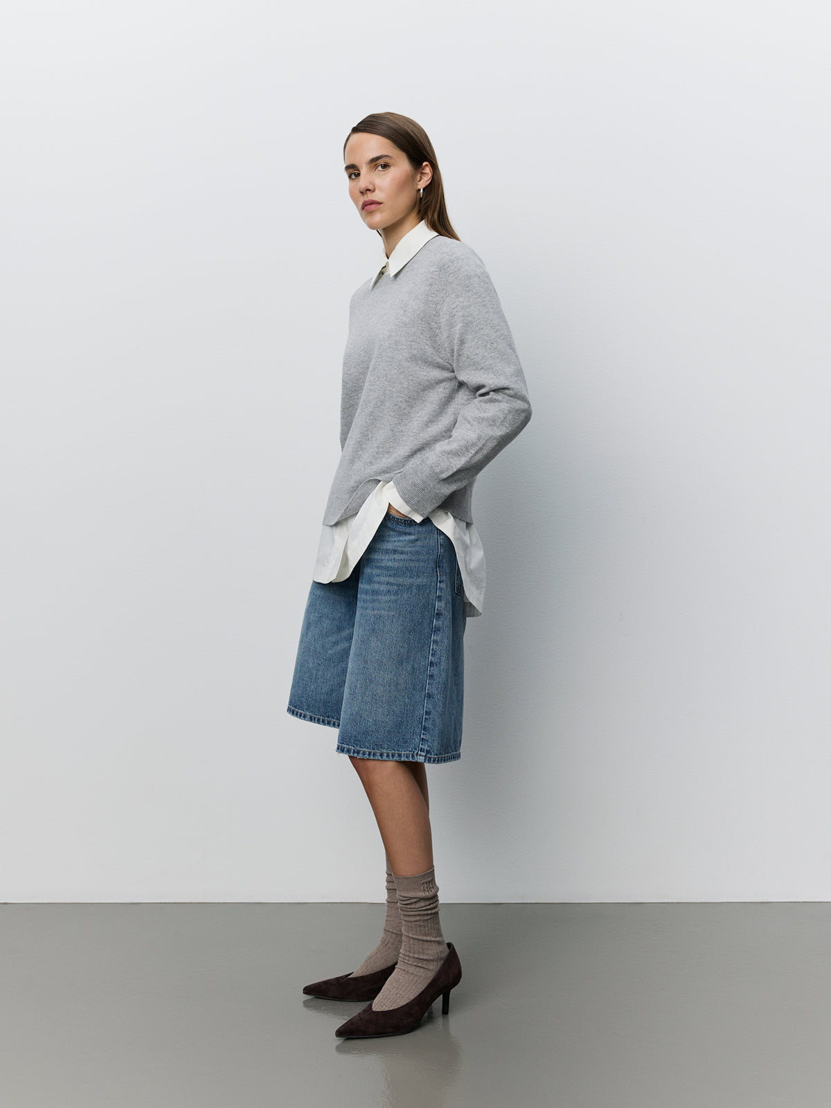 Sofie Schnoor WOMEN DELIASW STRIK Strik 8010 Grey melange