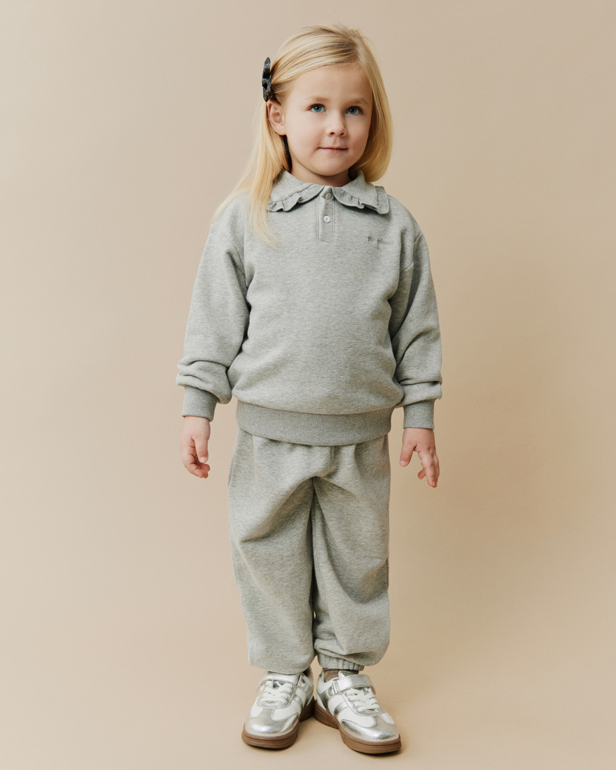 Sofie Schnoor KIDS ELISSK SWEATSHIRT Sweatshirt 8010 Grey melange