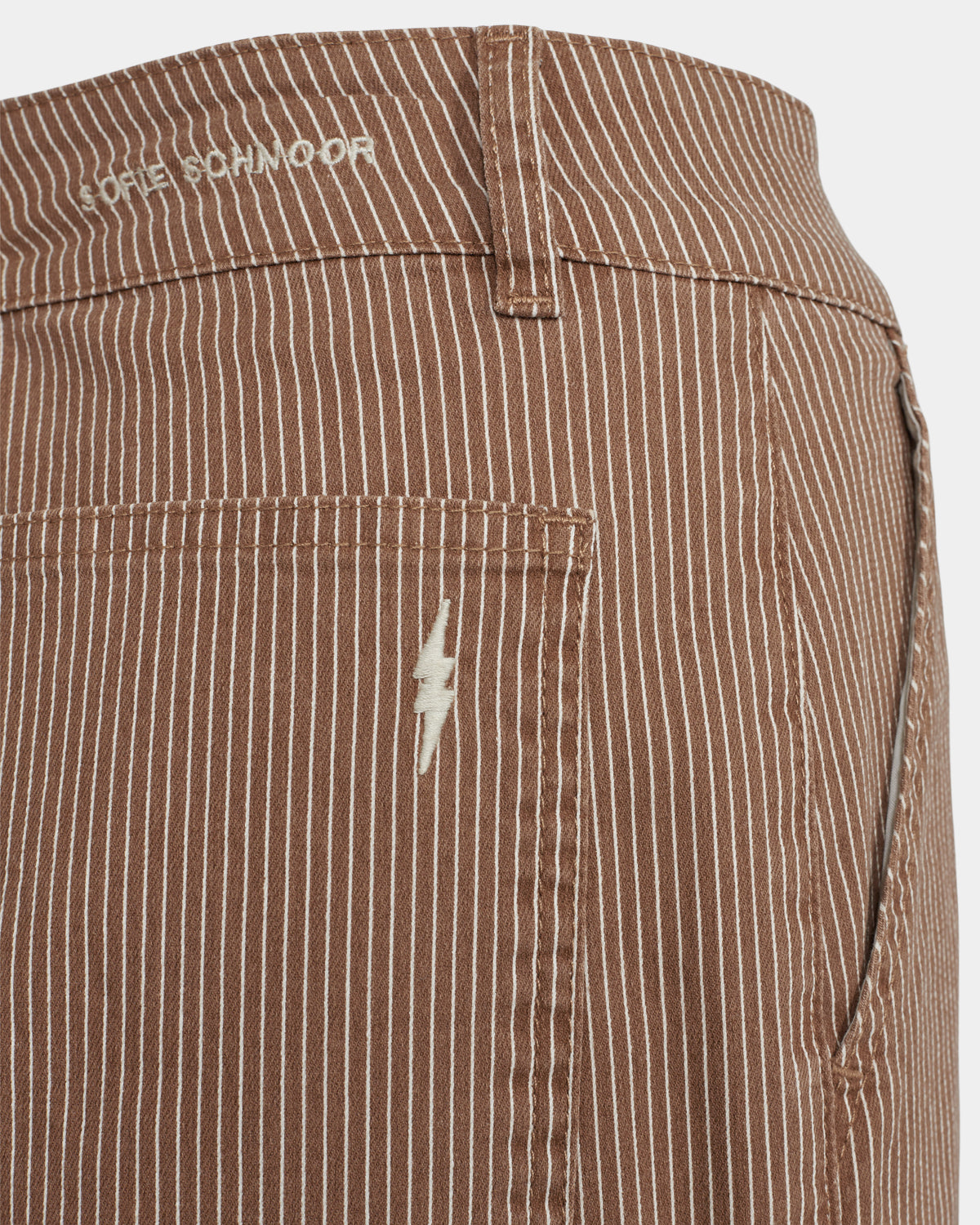 Sofie Schnoor WOMEN EMILYSW BUKSER Buks 9132 Brown thin stripe