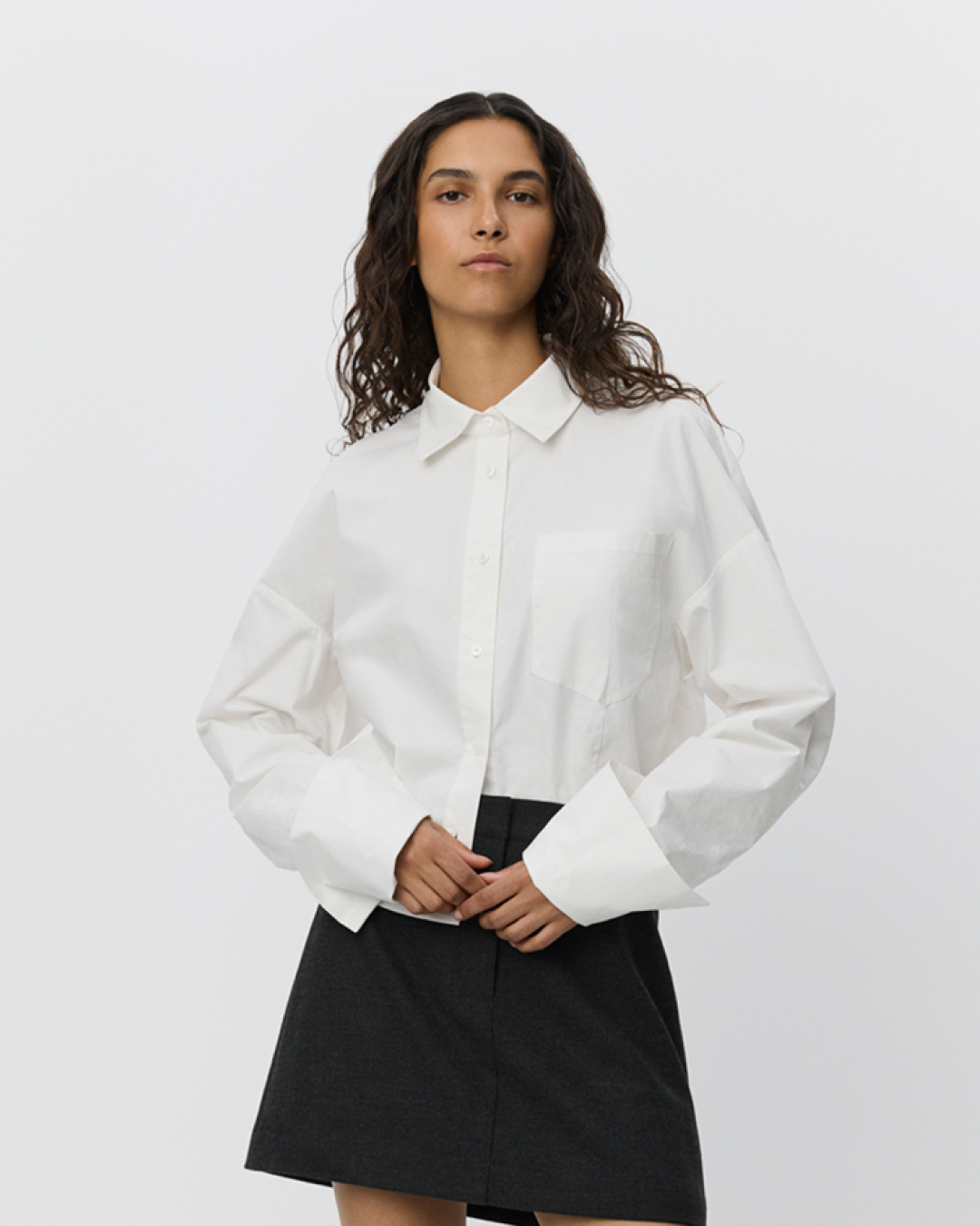 Sofie Schnoor WOMEN ERICASW SKJORTE Skjorte 0101 Off white