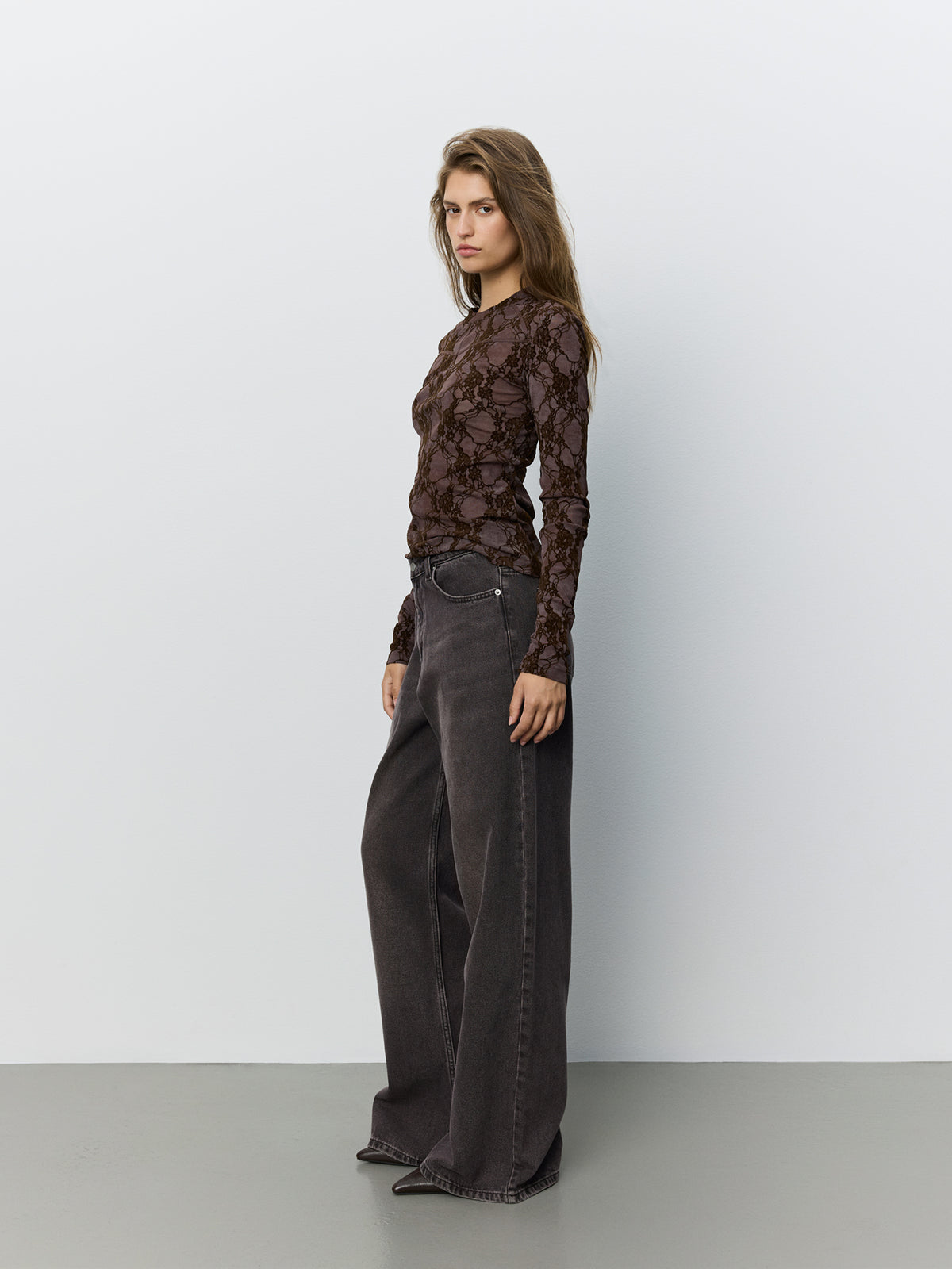 Sofie Schnoor WOMEN FAESW BLONDE TOP Bluse 7168 Dark Plum