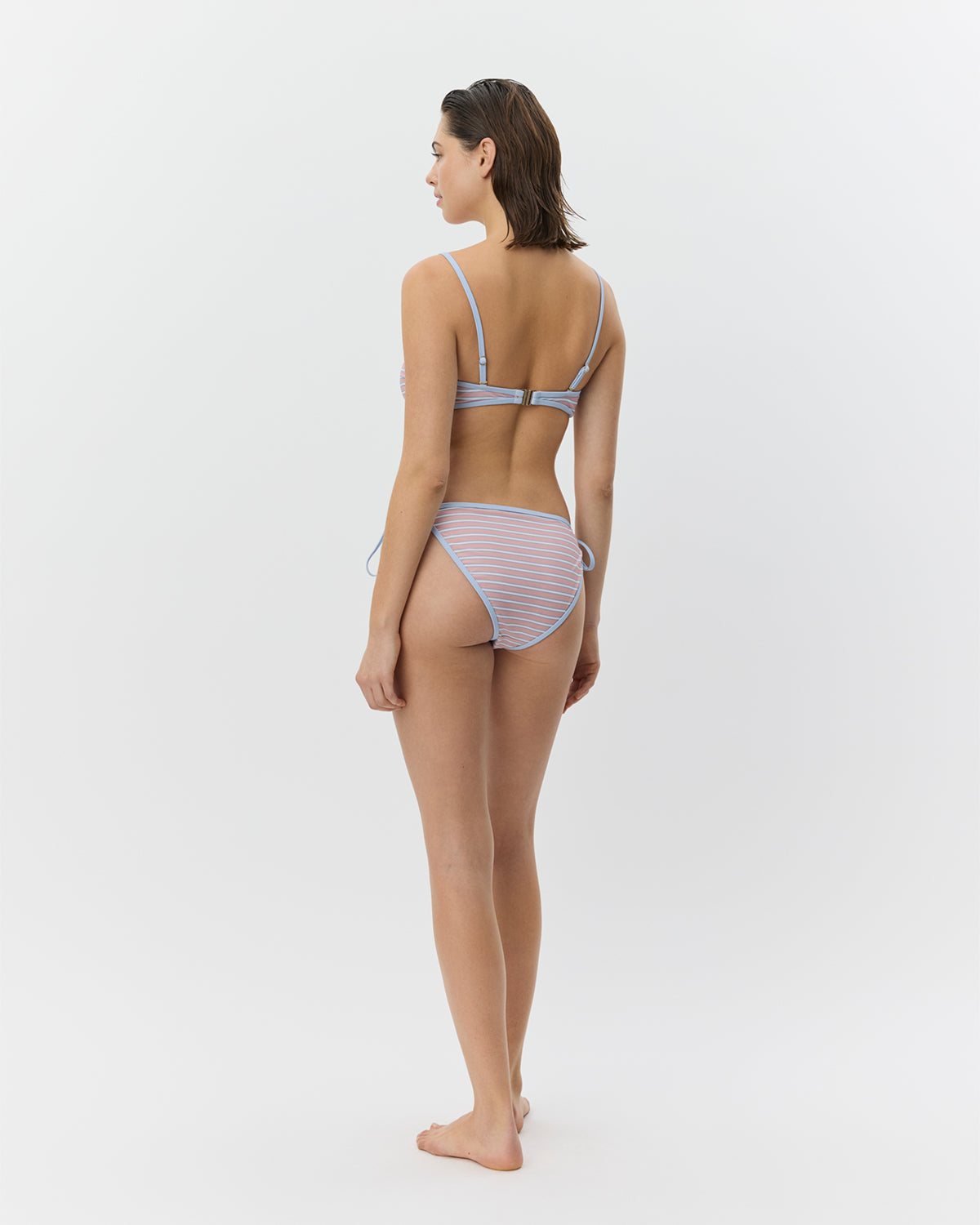 Sofie Schnoor WOMEN GABBYSW ÅBEN BANDEAU BIKINI Bikini 4104 Rose striped