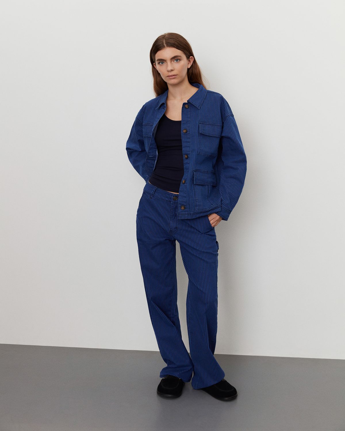Sofie Schnoor WOMEN GITTESW BUKSER Buks 5108 Cobalt Striped