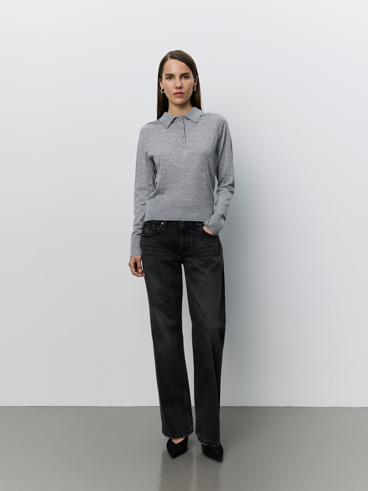 Sofie Schnoor WOMEN RIOSW JEANS Jeans 1024 Black washed Denim