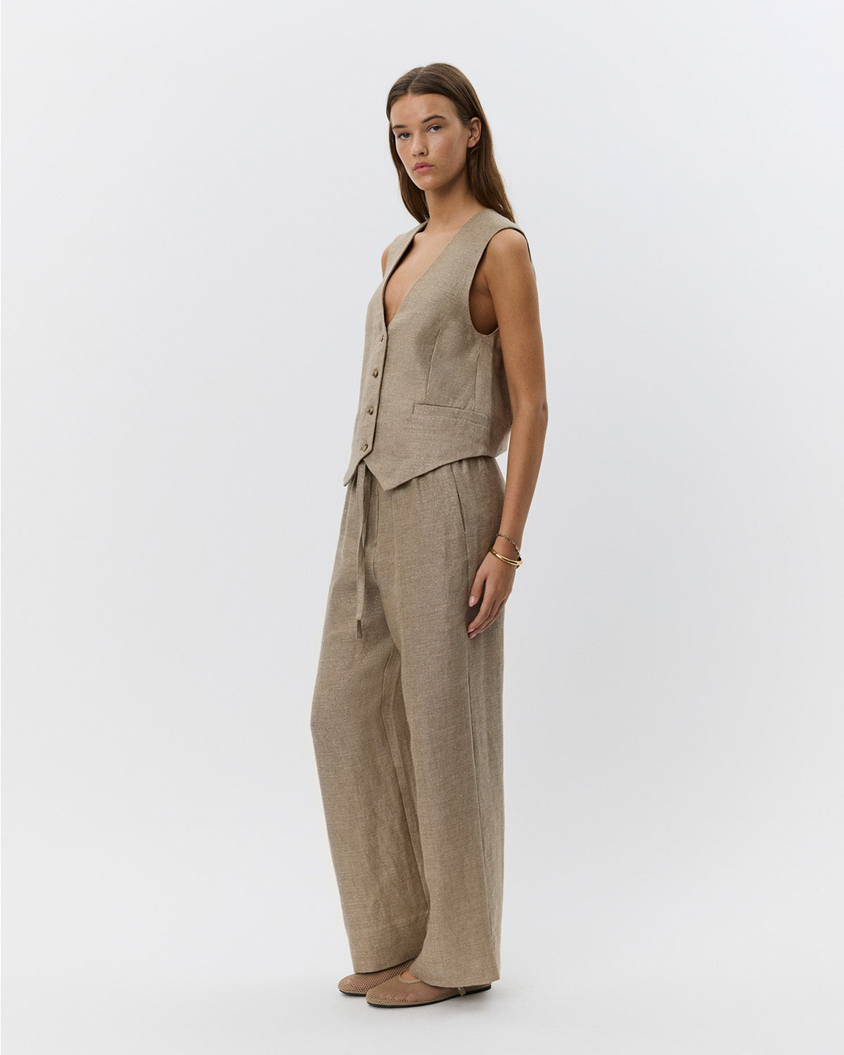 Sofie Schnoor WOMEN IDASW VEST Vest 7055 Light brown