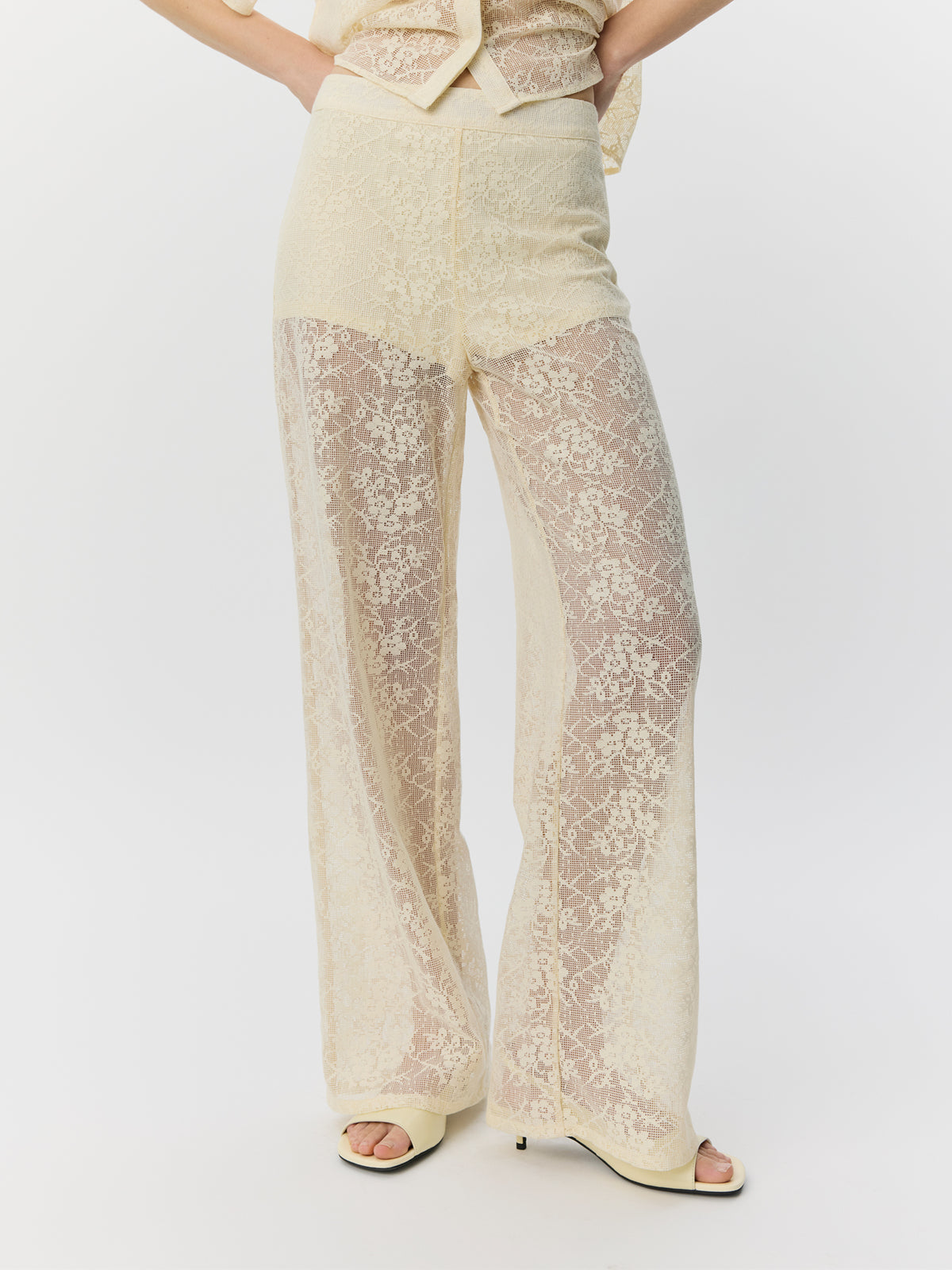 Sofie Schnoor WOMEN IVYSW BLONDEBUKSER Buks 0159 Cream White