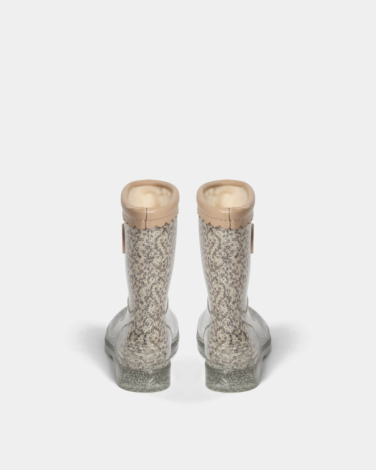 Sofie Schnoor KIDS JESSICAKB GUMMISTØVLE MED FOER Gummistøvle 9109 Off White w AOP