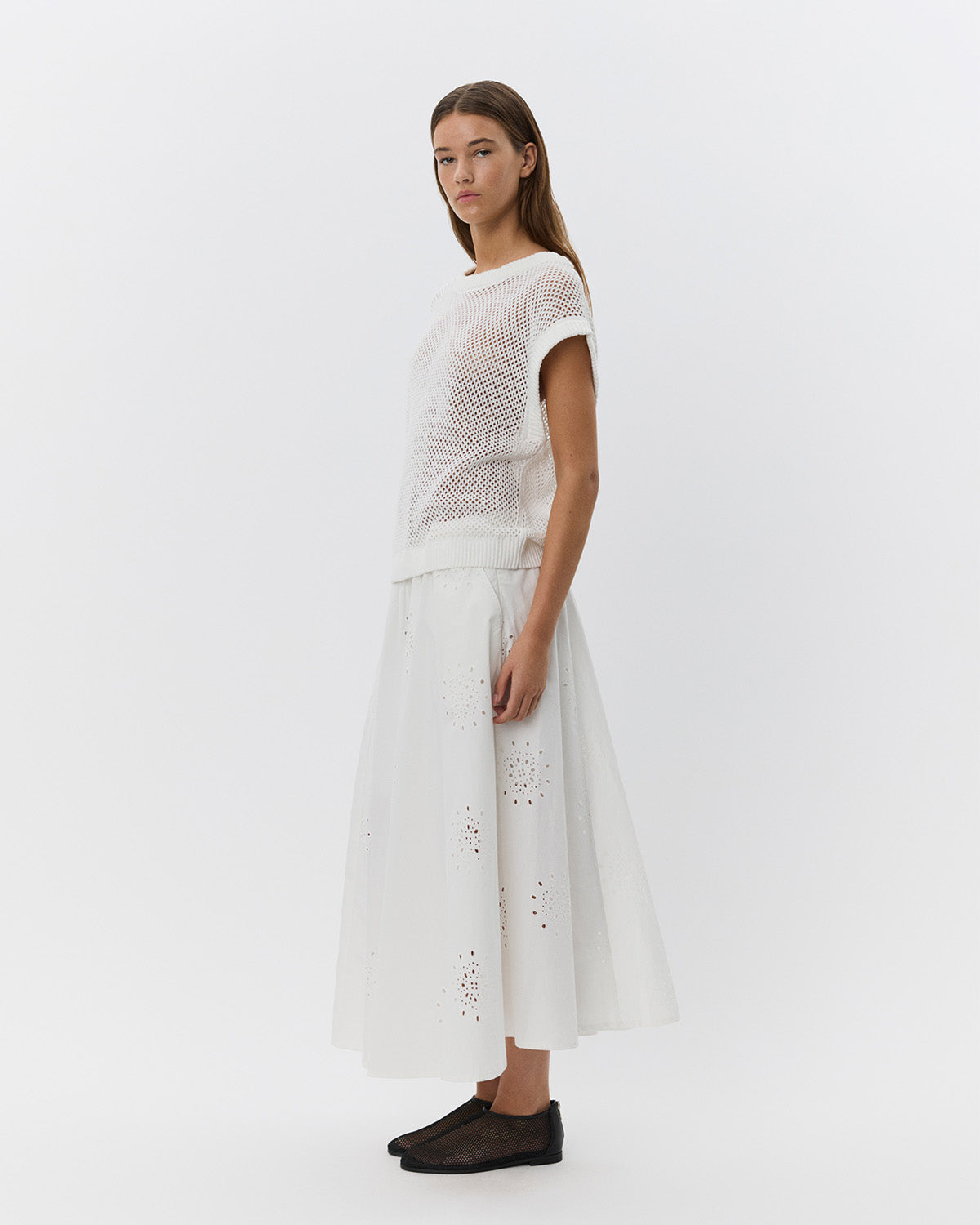 Sofie Schnoor WOMEN KATTIASW NEDERDEL Nederdel 0124 Snow white