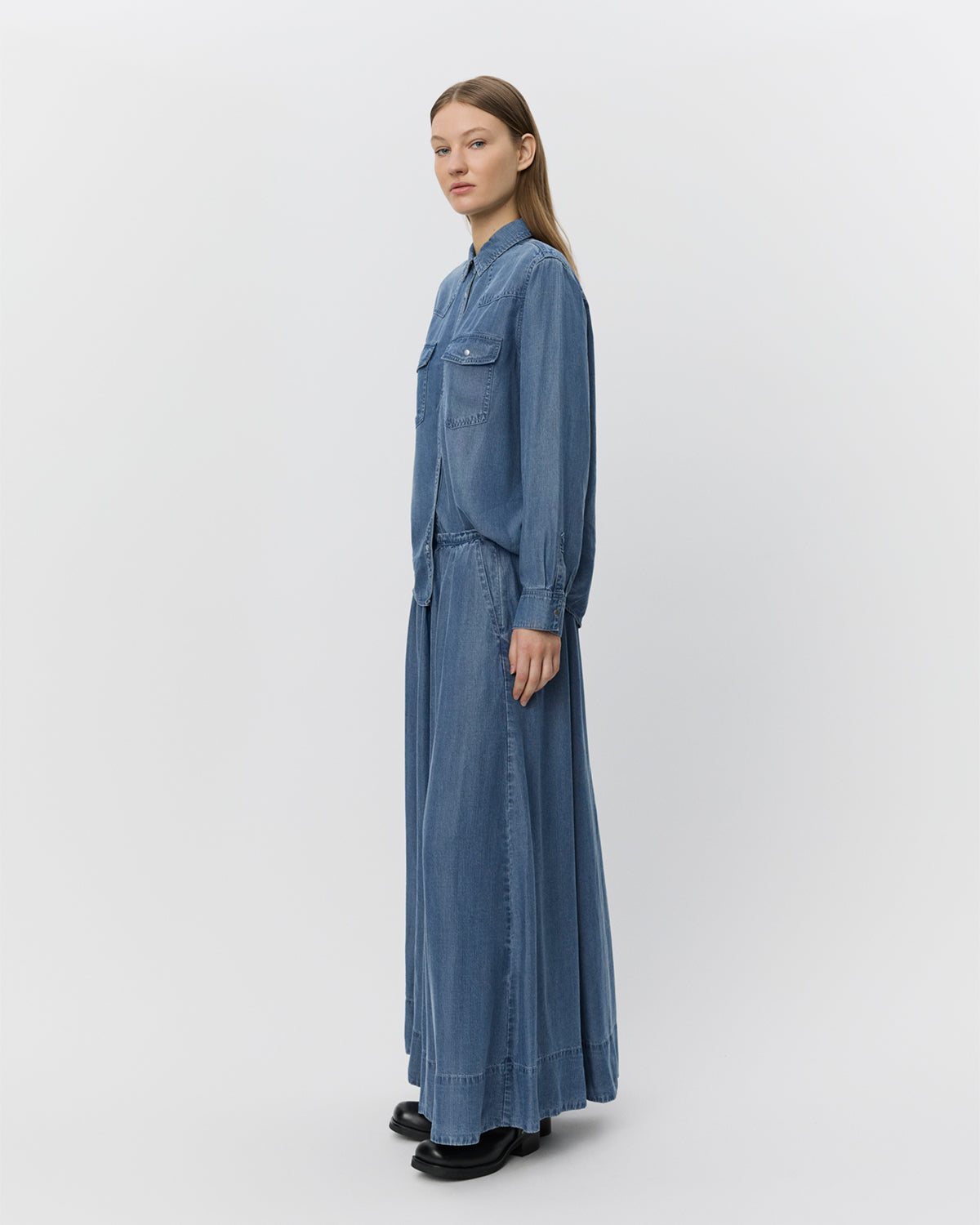 Sofie Schnoor WOMEN KATTIASW NEDERDEL Nederdel 5002 Denim blue