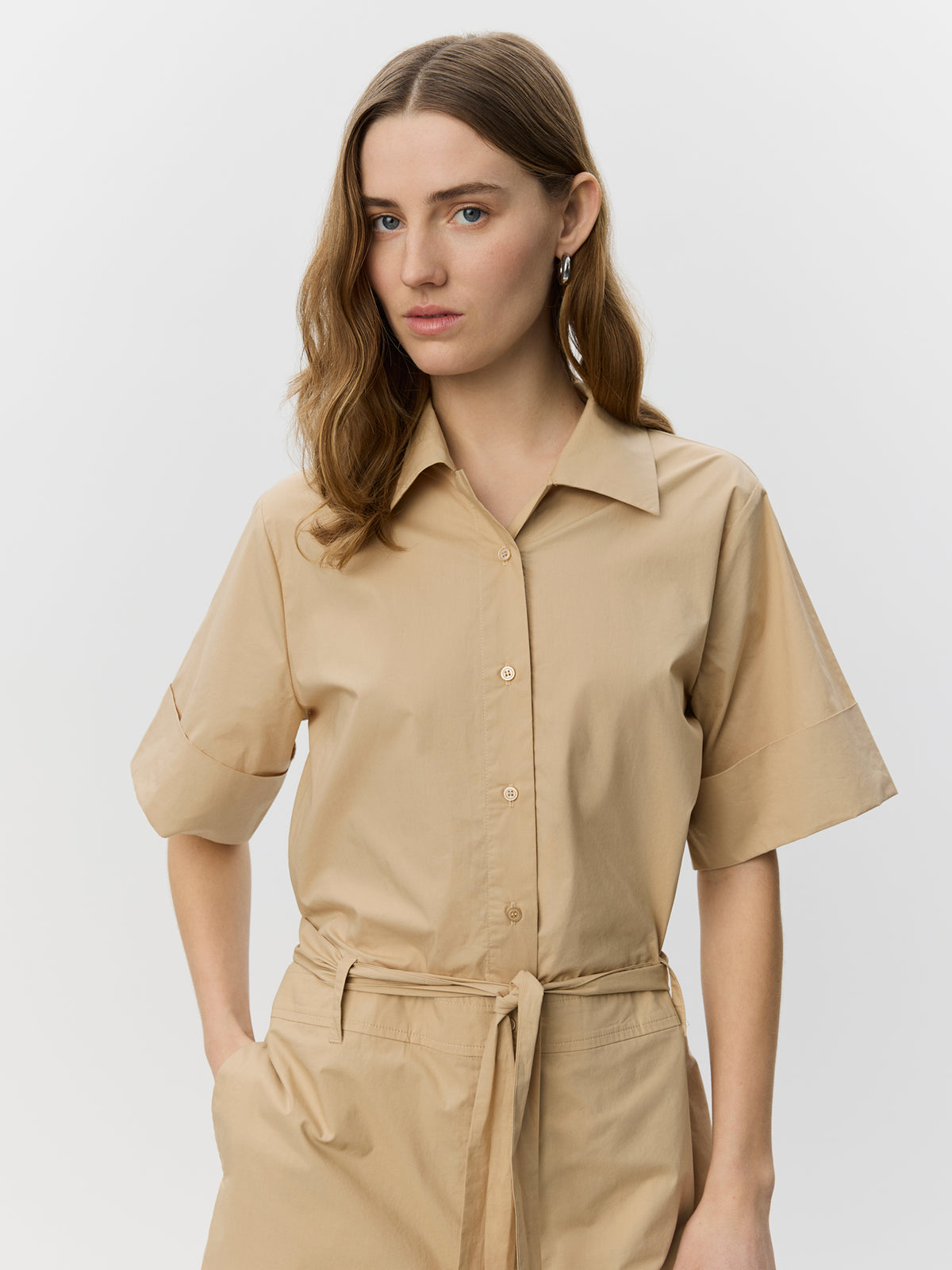 Sofie Schnoor WOMEN KOASW OVERSIZED BUKSEDRAGT Jumpsuit 7015 Beige