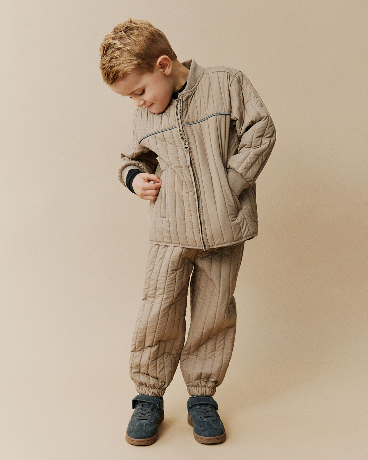 Sofie Schnoor KIDS LASSESK JAKKE Termojakke 7143 Desert Taupe