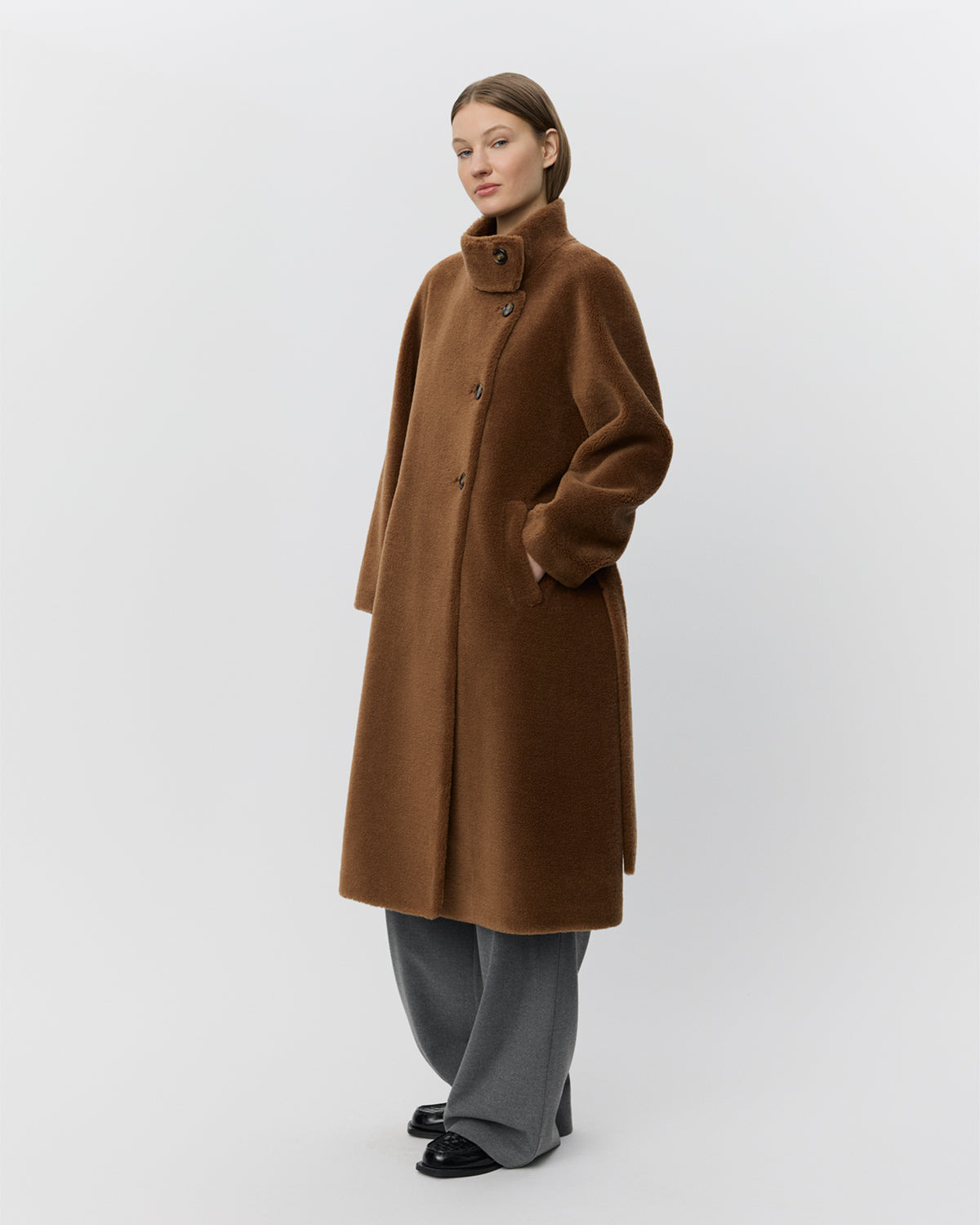 Sofie Schnoor WOMEN MARGITSW FRAKKE Frakke 7052 Brown