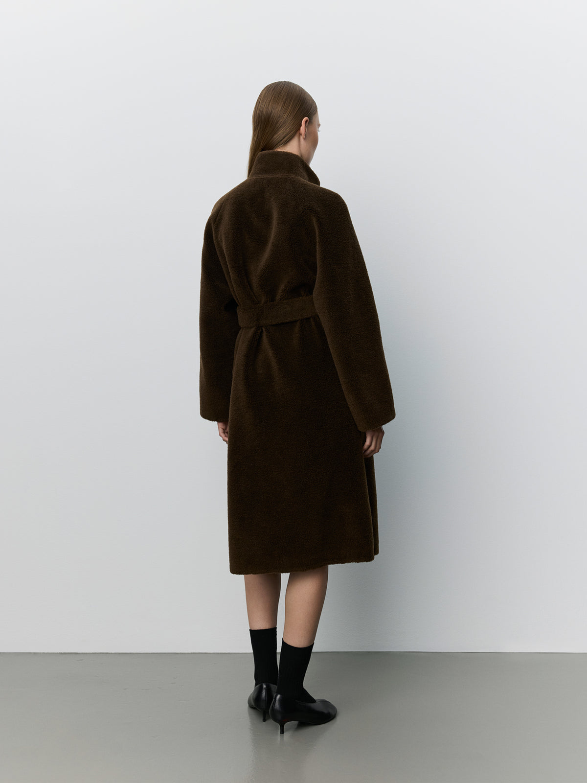 Sofie Schnoor WOMEN MARGITSW FRAKKE I ULD Jakke 7025 Dark brown
