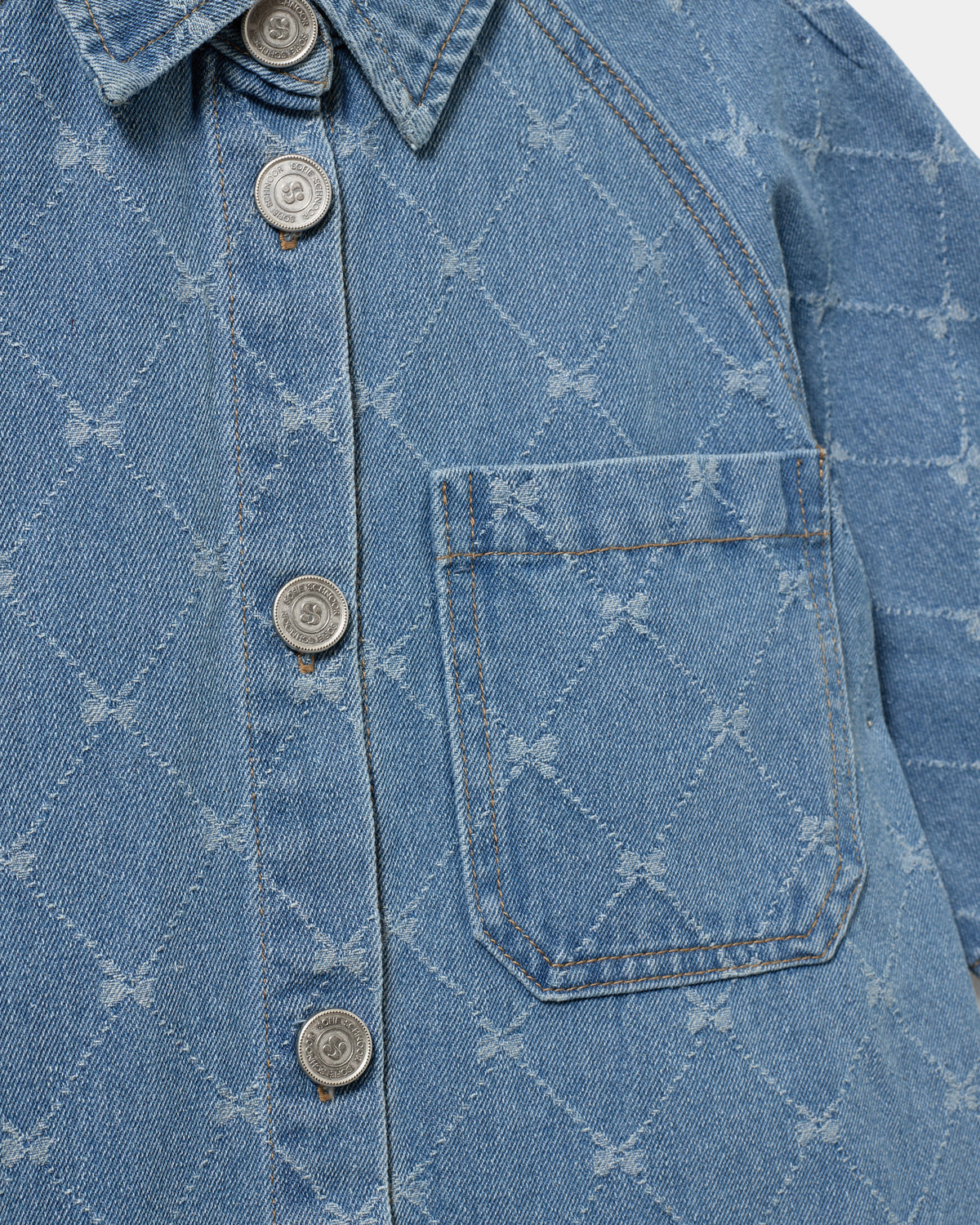 Sofie Schnoor YOUNG MAYASY KJOLE Kjole 5002 Denim blue