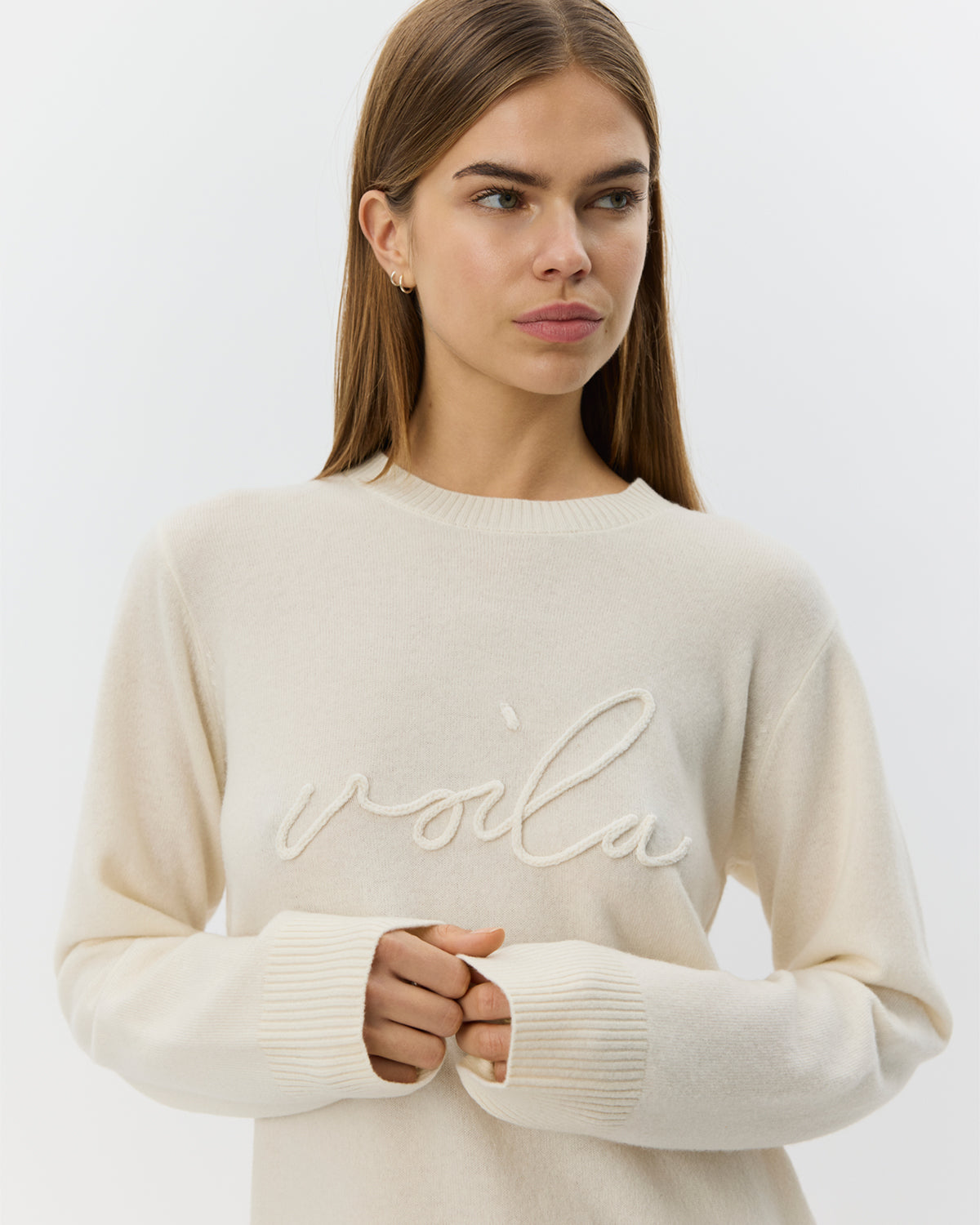 Sofie Schnoor WOMEN MINNIKSW STRIK SWEATER Strik 0101 Off white