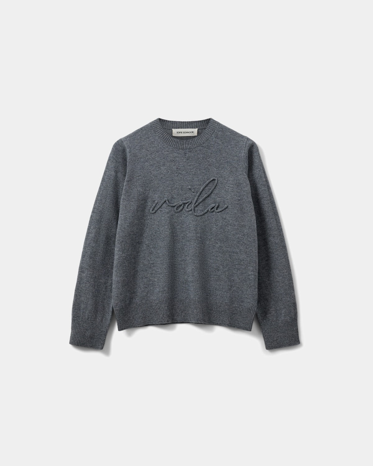 Sofie Schnoor WOMEN MINNIKSW SWEATER Sweater 8000 Grey Melange