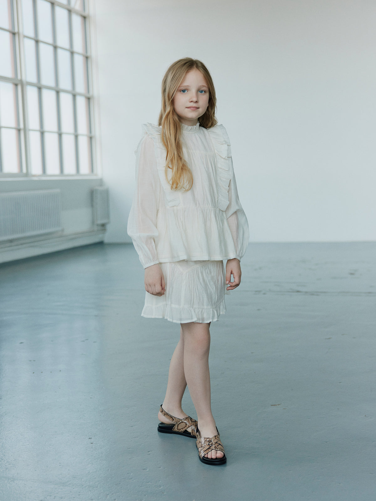 Sofie Schnoor YOUNG MOLLIESY NEDERDEL Nederdel 0101 Off white