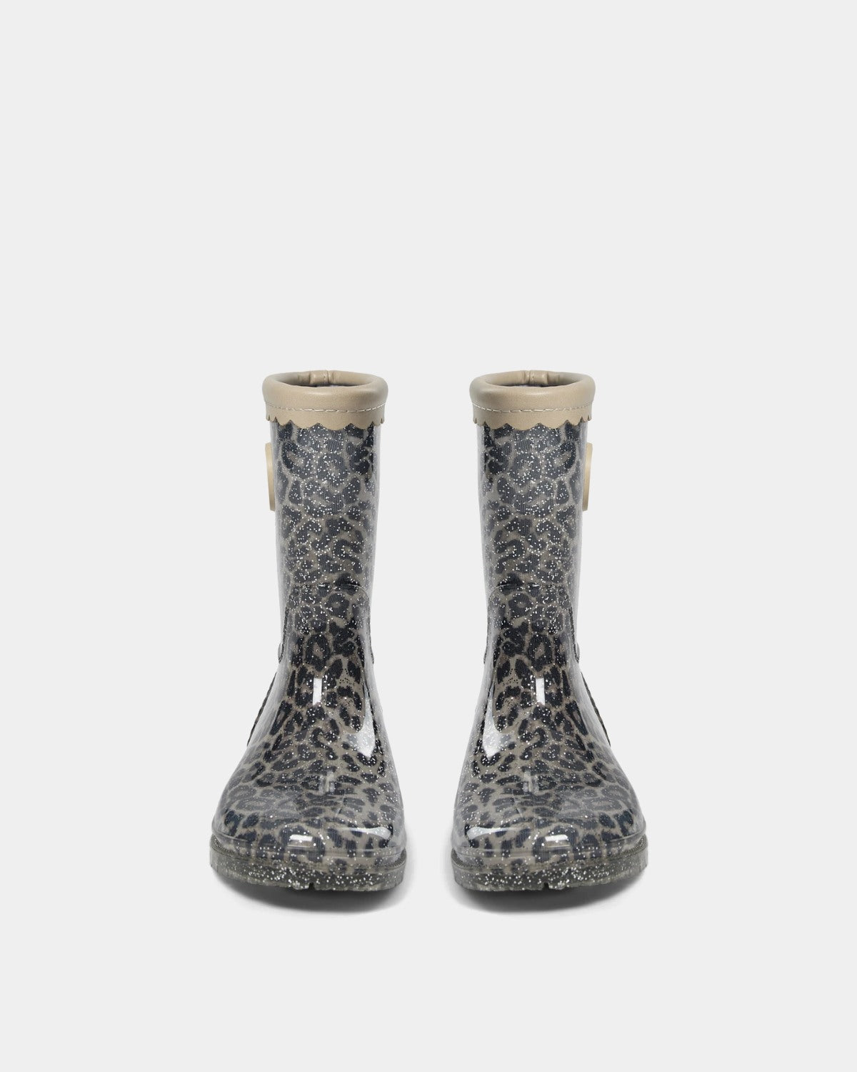 Sofie Schnoor KIDS NILLESK GUMMISTØVLE Gummistøvle 9137 AOP Beige Leopard