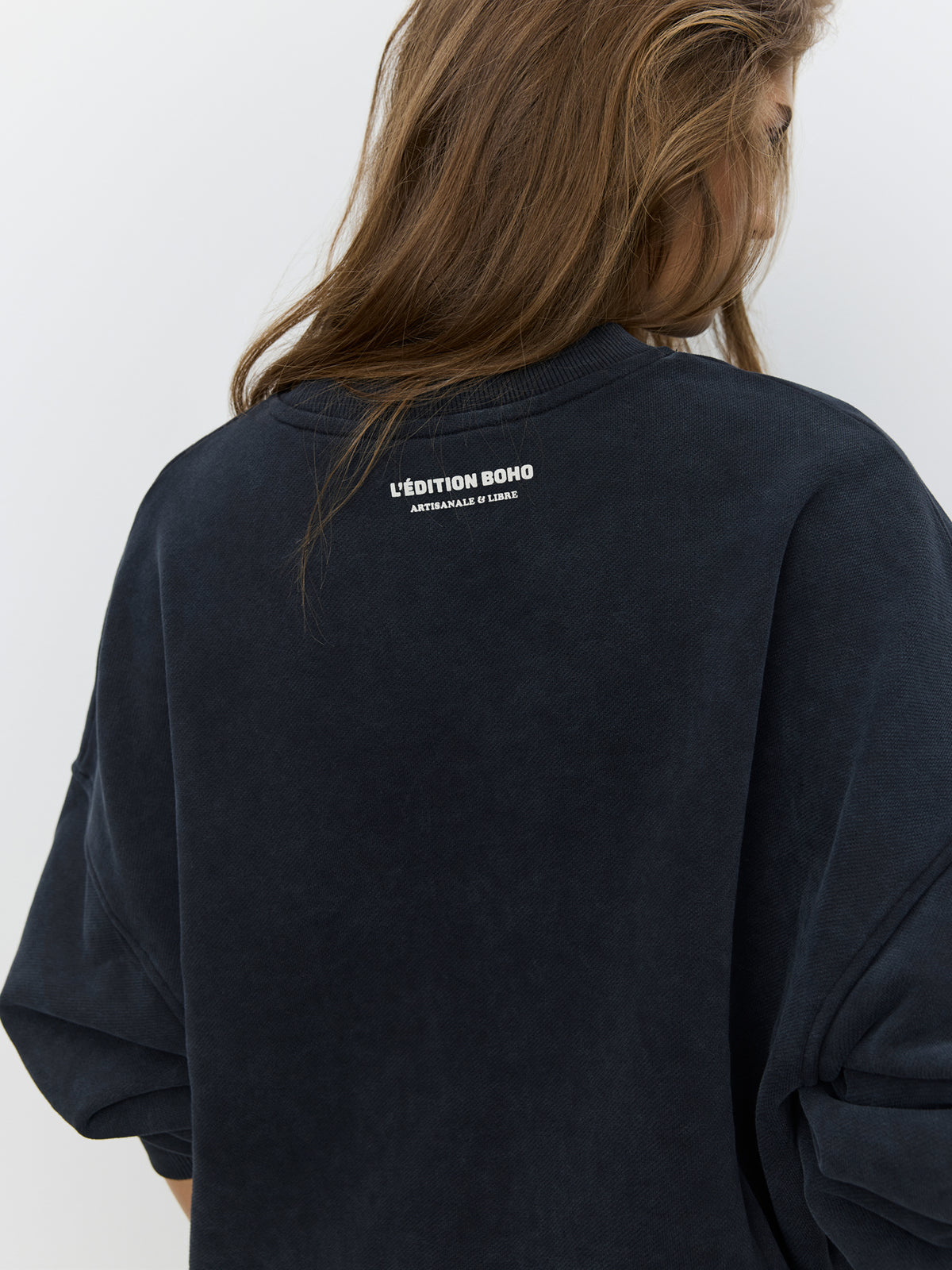 Sofie Schnoor WOMEN PAROSSW OVERSIZE SWEATSHIRT Sweatshirt 1015 Washed black