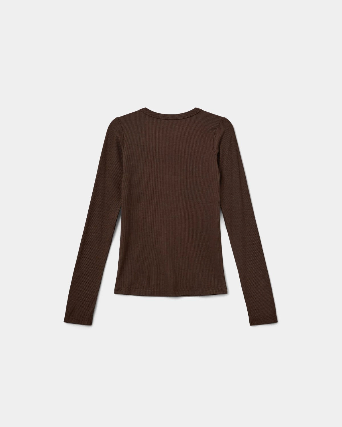Sofie Schnoor YOUNG PETRICIASY T-SHIRT T-shirt lang ærmet 7129 Brown Fudge