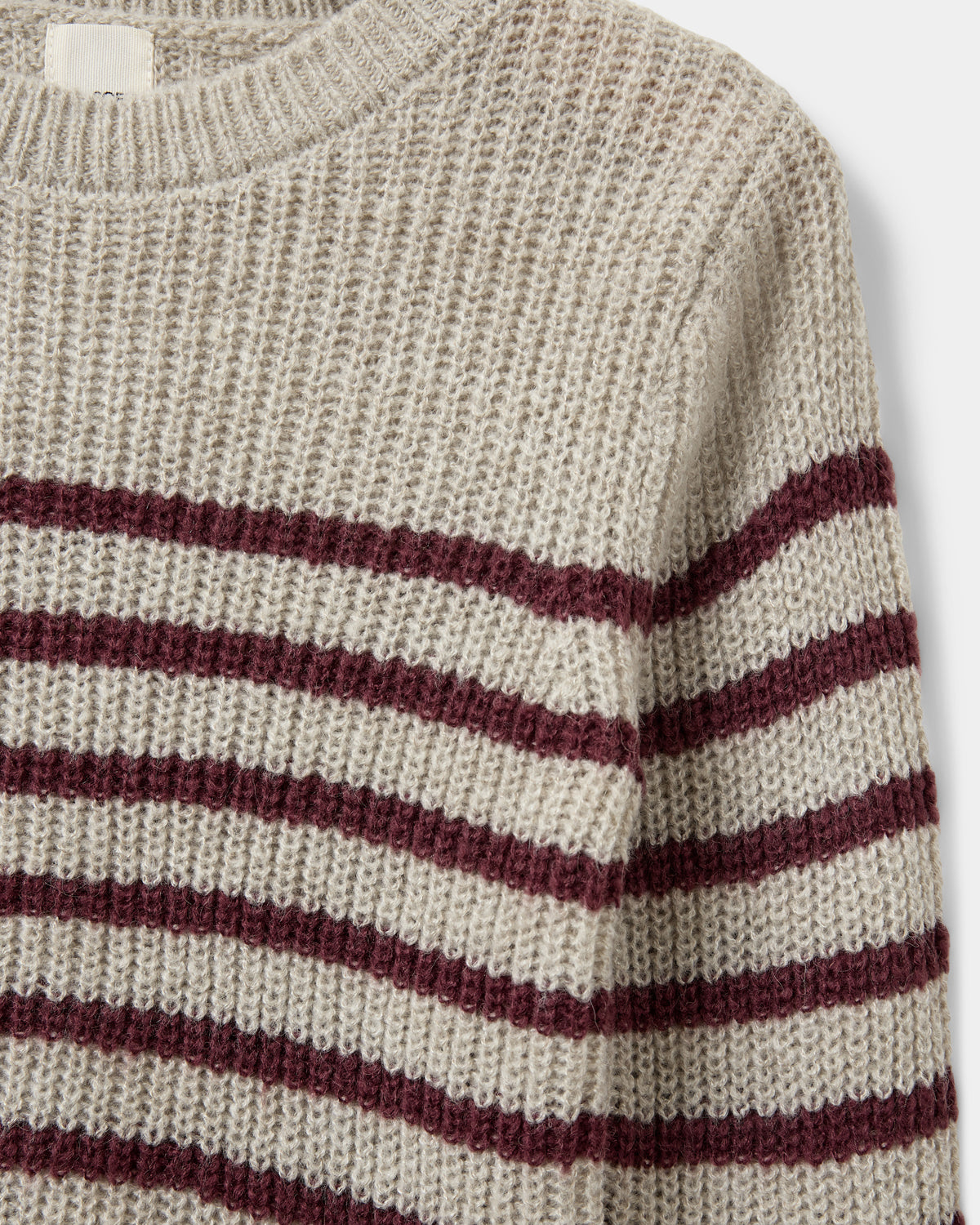 Sofie Schnoor YOUNG POLLYSY STRIK Strik 4164 Plum stripe