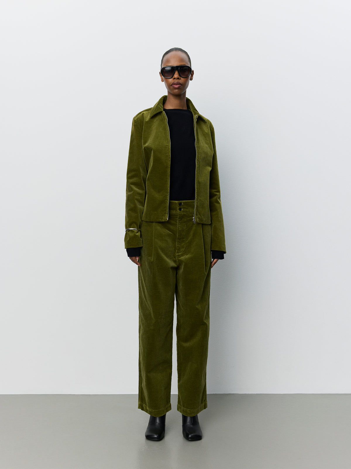 Sofie Schnoor WOMEN PRIELLASW FLØJLSJAKKE Jakke 3030 Olive green