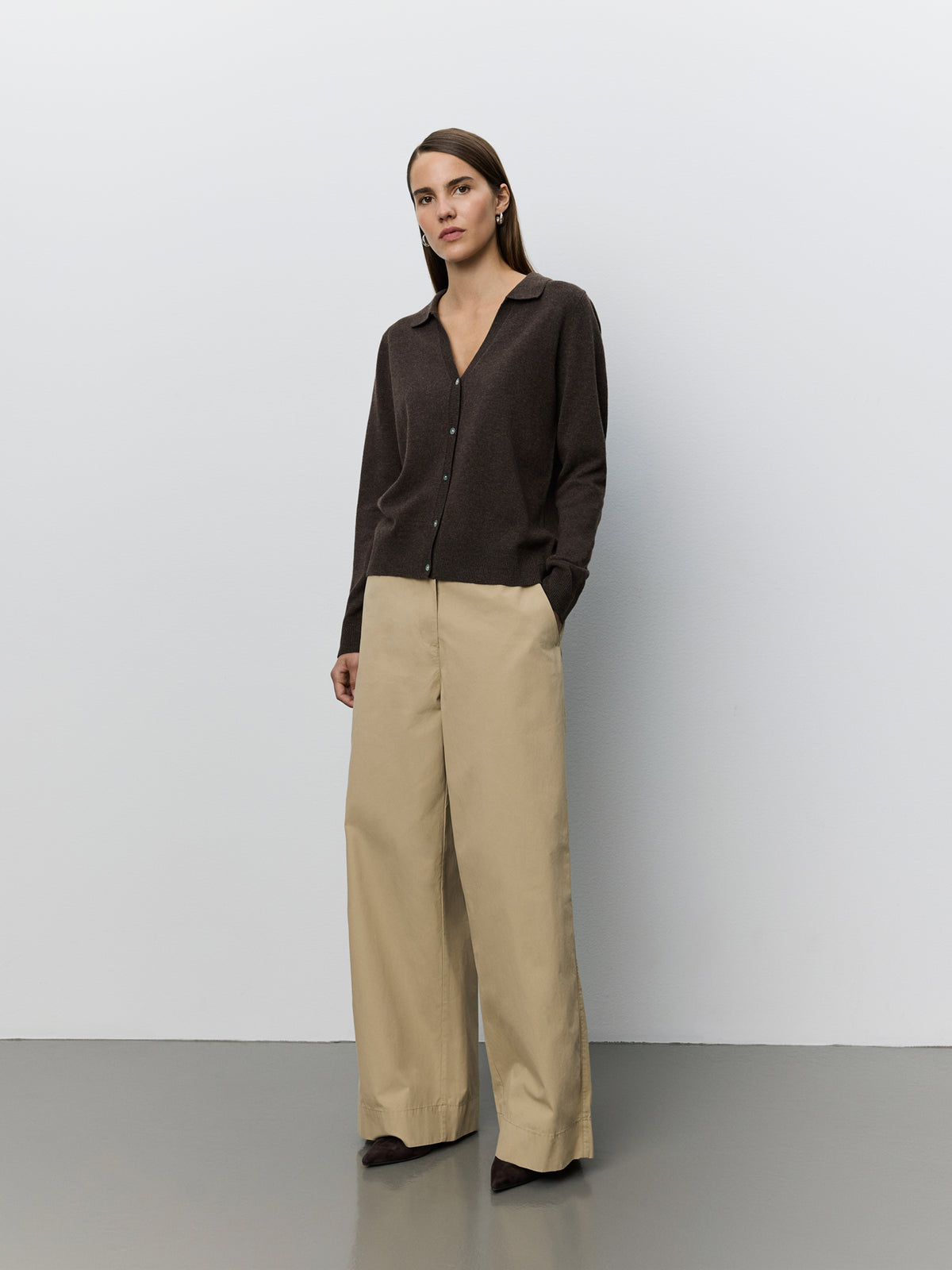 Sofie Schnoor WOMEN REINESW BUKSER Buks 7042 Dark sand