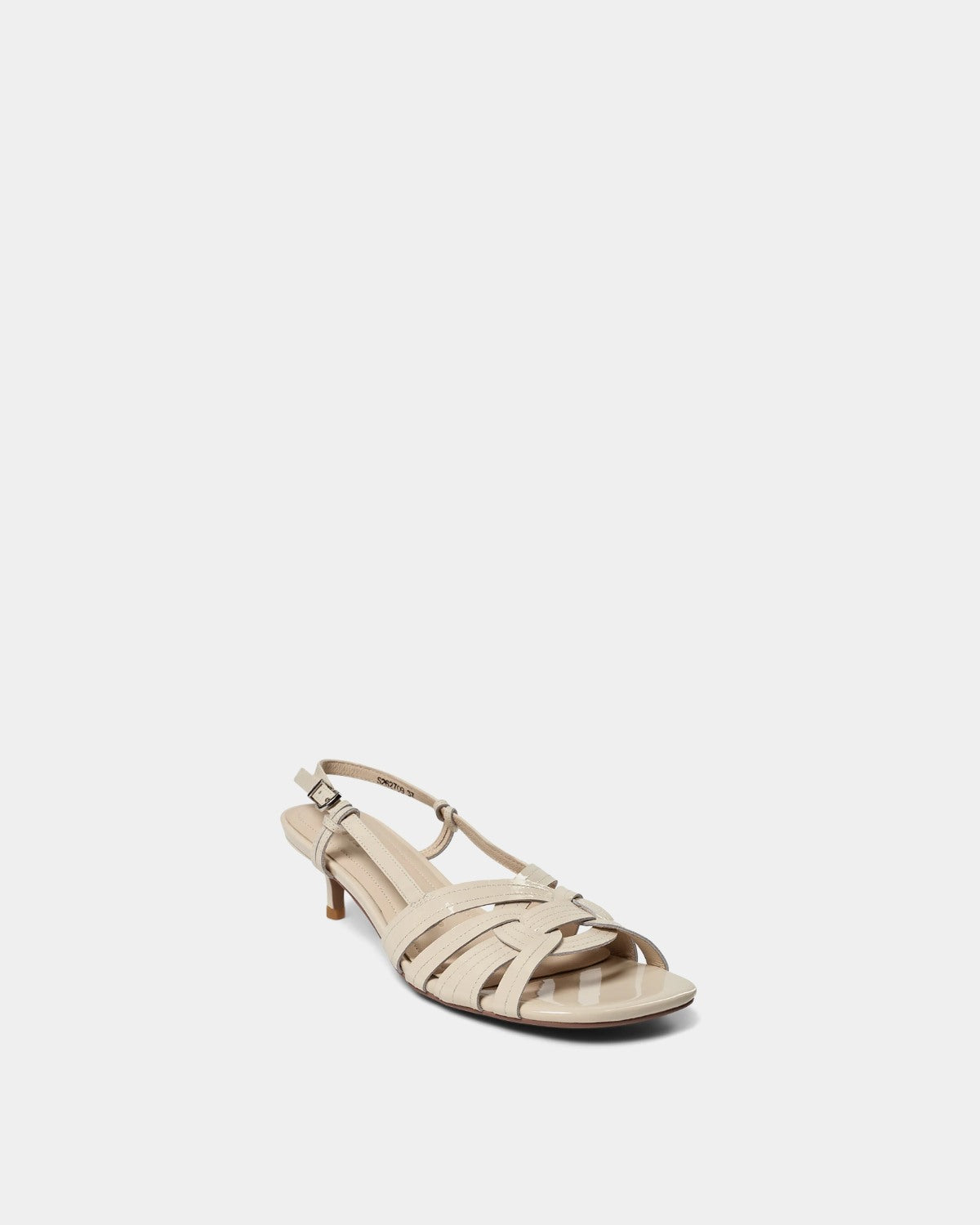 Sofie Schnoor WOMEN ROSALINDSW PATENTLÆDER SKO Sko med hæl 0101 Off white
