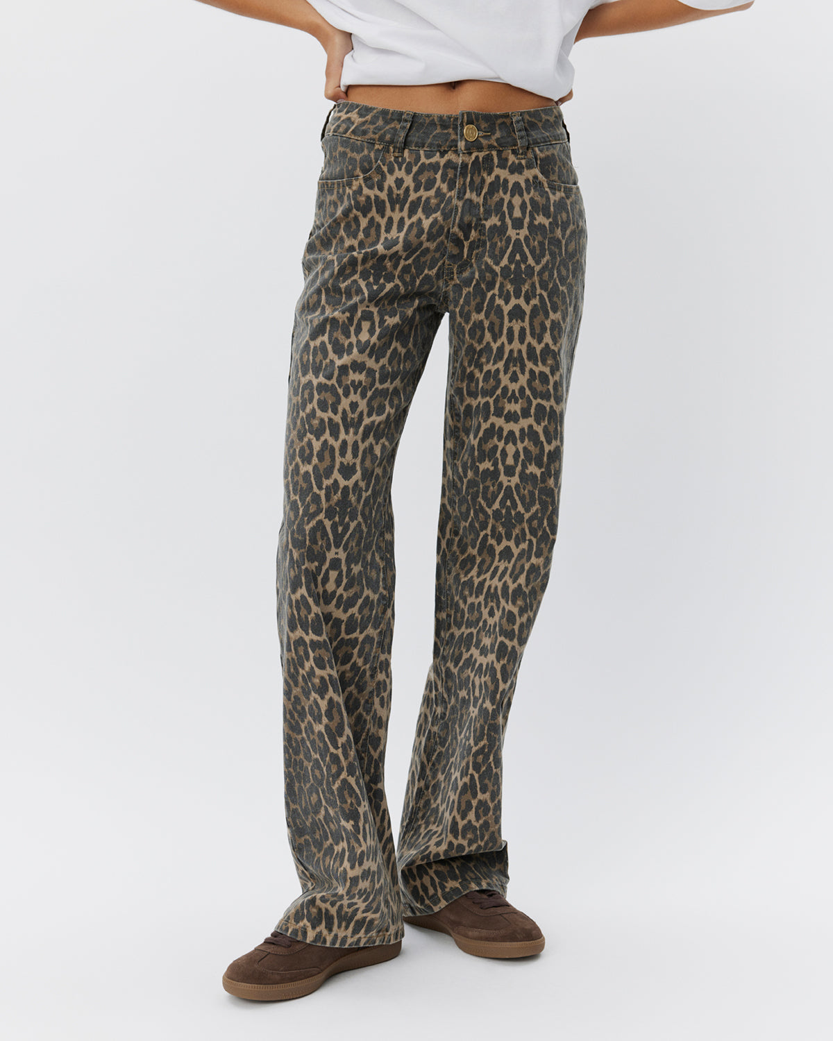 Sofie Schnoor WOMEN SIENNASW LEOPARD BUKSER Buks 9006 Leopard
