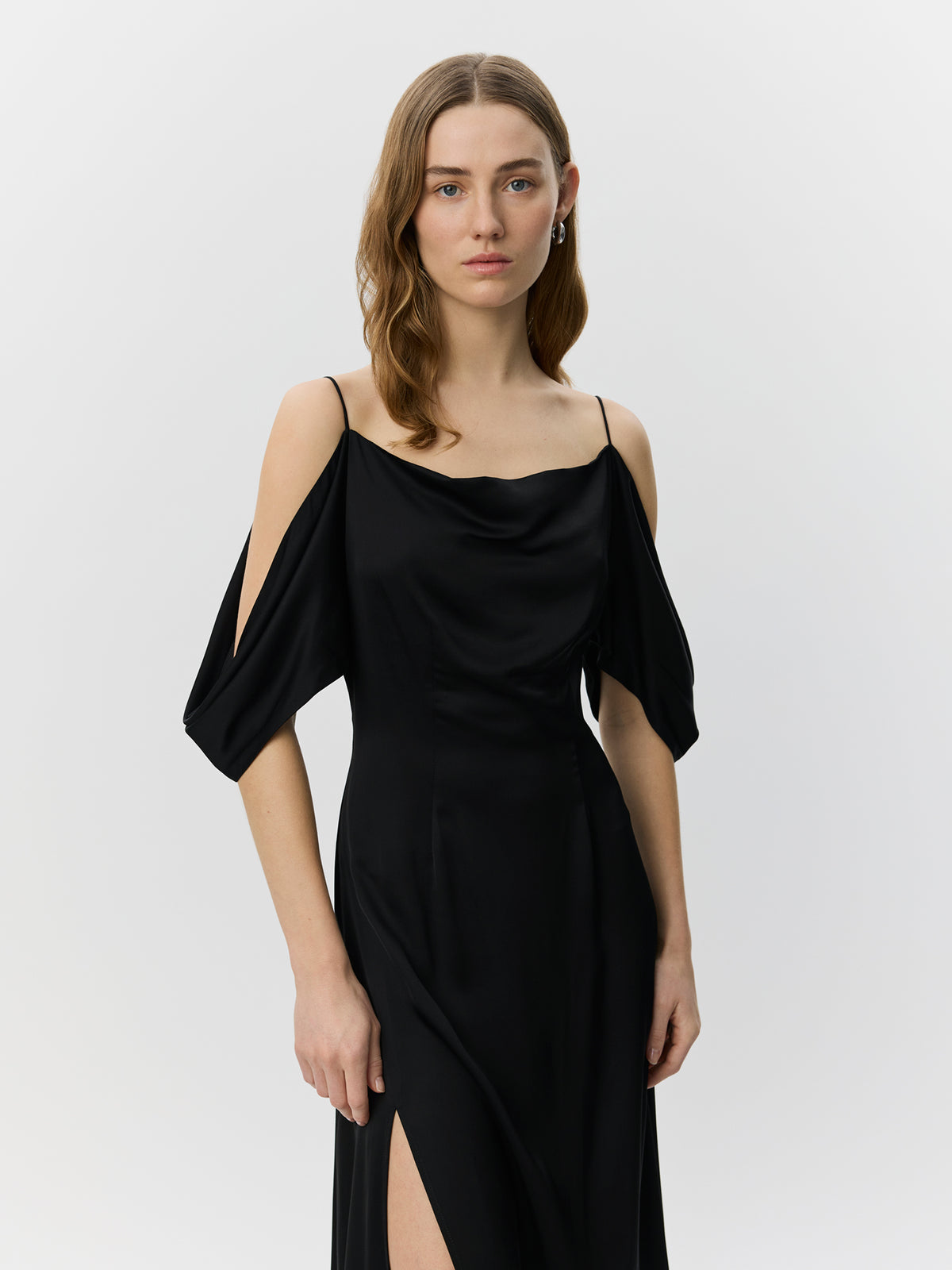 Sofie Schnoor WOMEN SIMJASW MAXI SLIPKJOLE Kjole 1000 Black