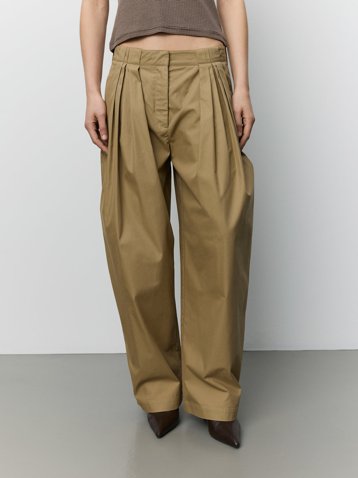 Sofie Schnoor WOMEN TAMARASW BARREL BUKSER Buks 7055 Light brown