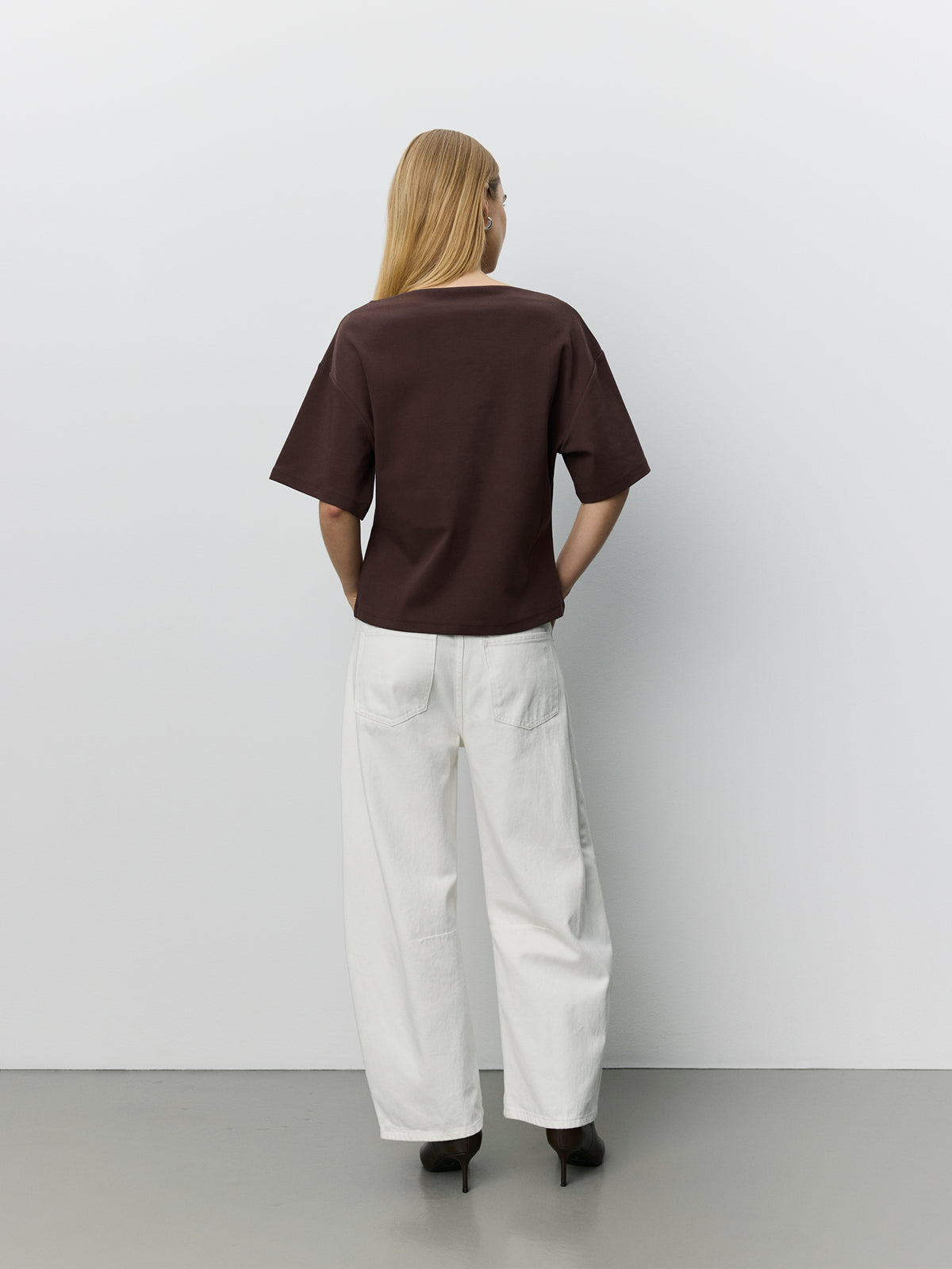 Sofie Schnoor WOMEN TEASW T-SHIRT T-shirt 7025 Dark brown