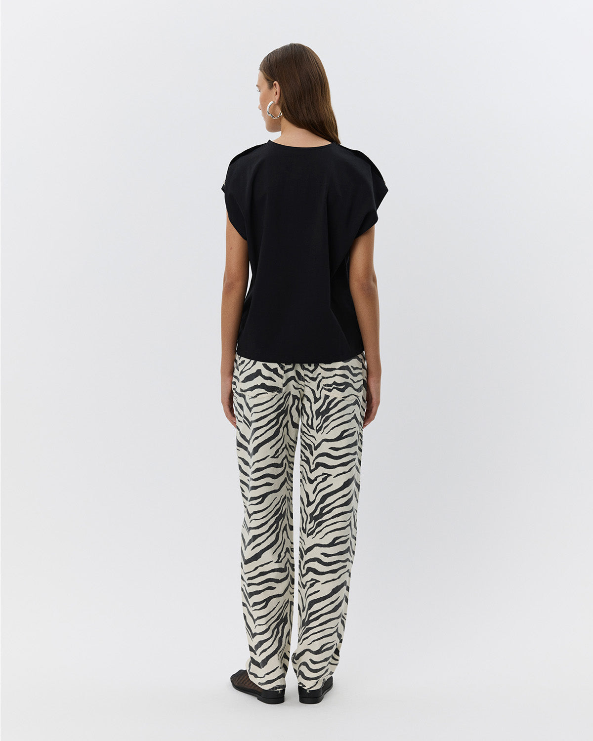 Sofie Schnoor WOMEN TOKYOSW ZEBRA JEANS Jeans 2026 Light yellow
